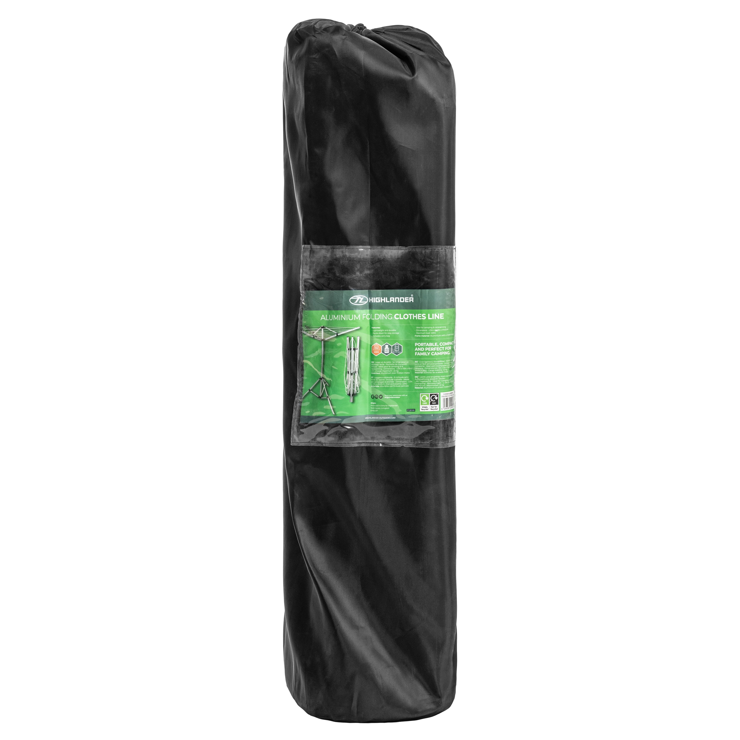 Cestovní sušák Highlander Outdoor Clothes Line na oblečení