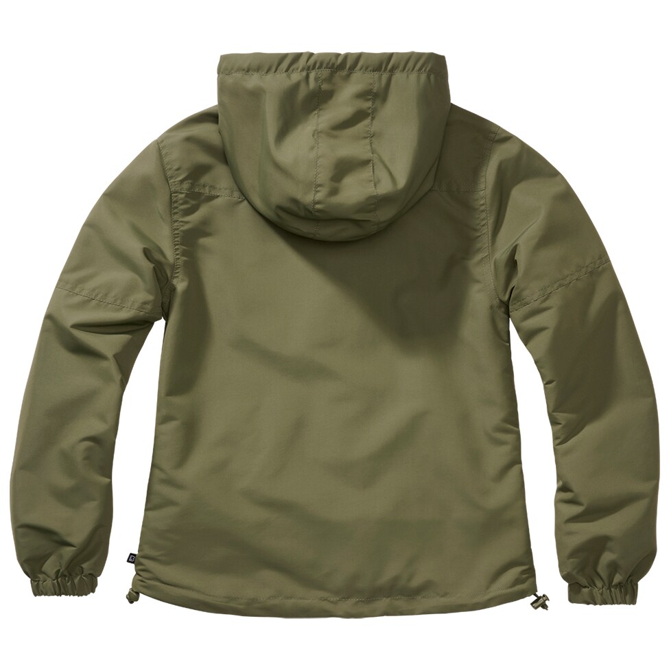 Dámská bunda Brandit Summer Windbreaker Frontzip - Olive