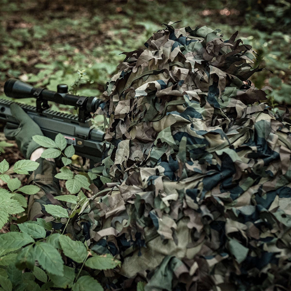 Maskovací oblek Helikon-Tex Leaf Ghillie Set – US Woodland