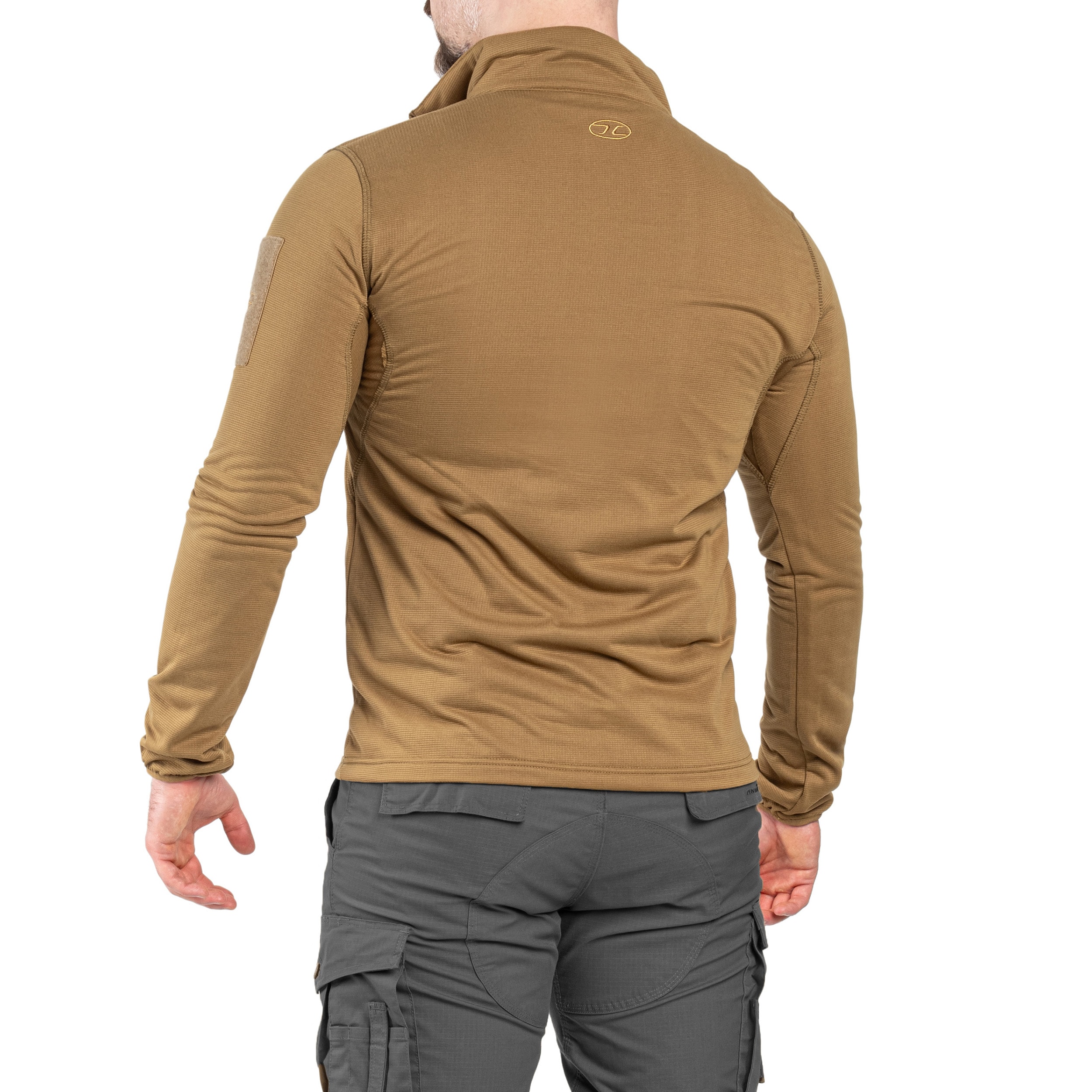 Fleesová mikina Highlander Forces Tactical Hirta Fleece – Coyote Brown