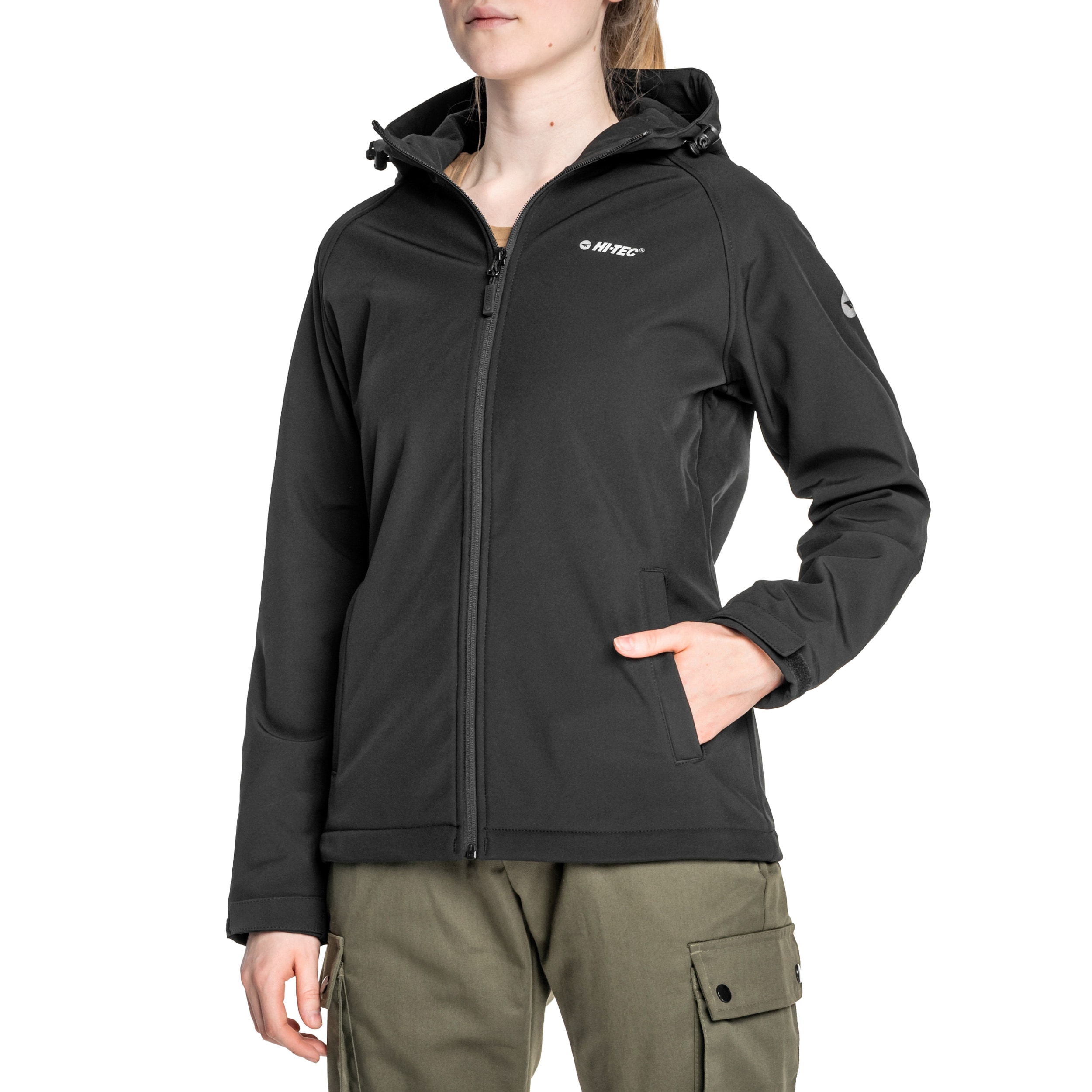 Dámská bunda Hi-Tec Softshell Neti - Black