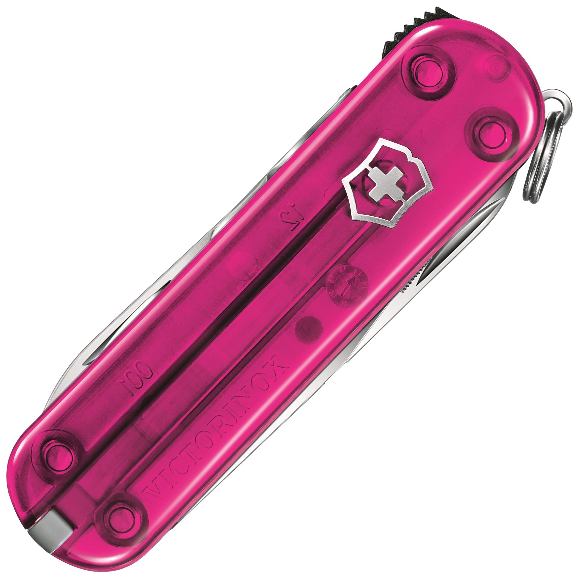 Kapesní nůž Victorinox Nail Clip 580 - Transparent Pin
