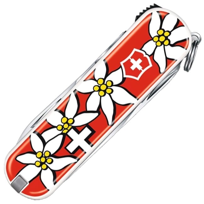 Kapesní nůž Victorinox Nail Clip 580 - Edelweiss