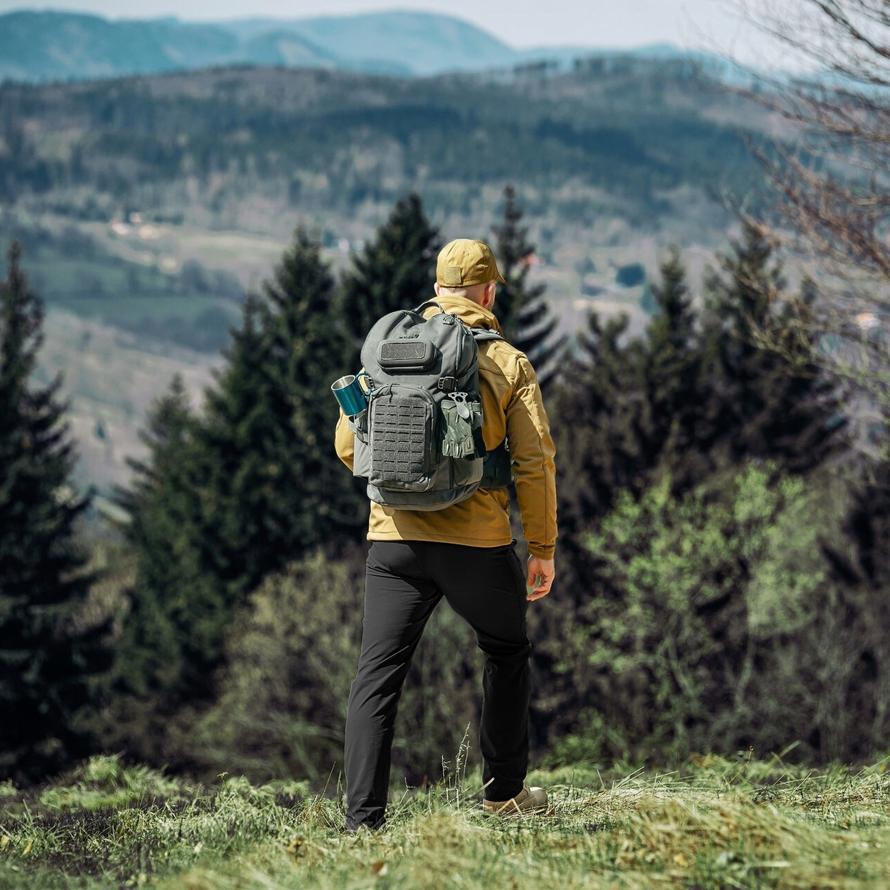 Kalhoty Highlander Outdoor Munro Walking Trousers – Black