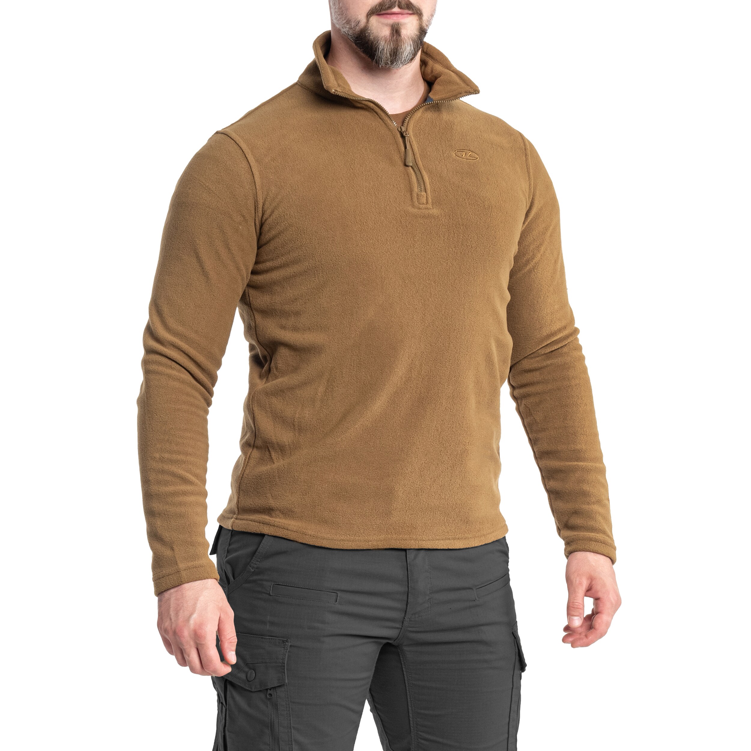 Fleesová mikina Highlander Outdoor Ember Fleece Top – Tan