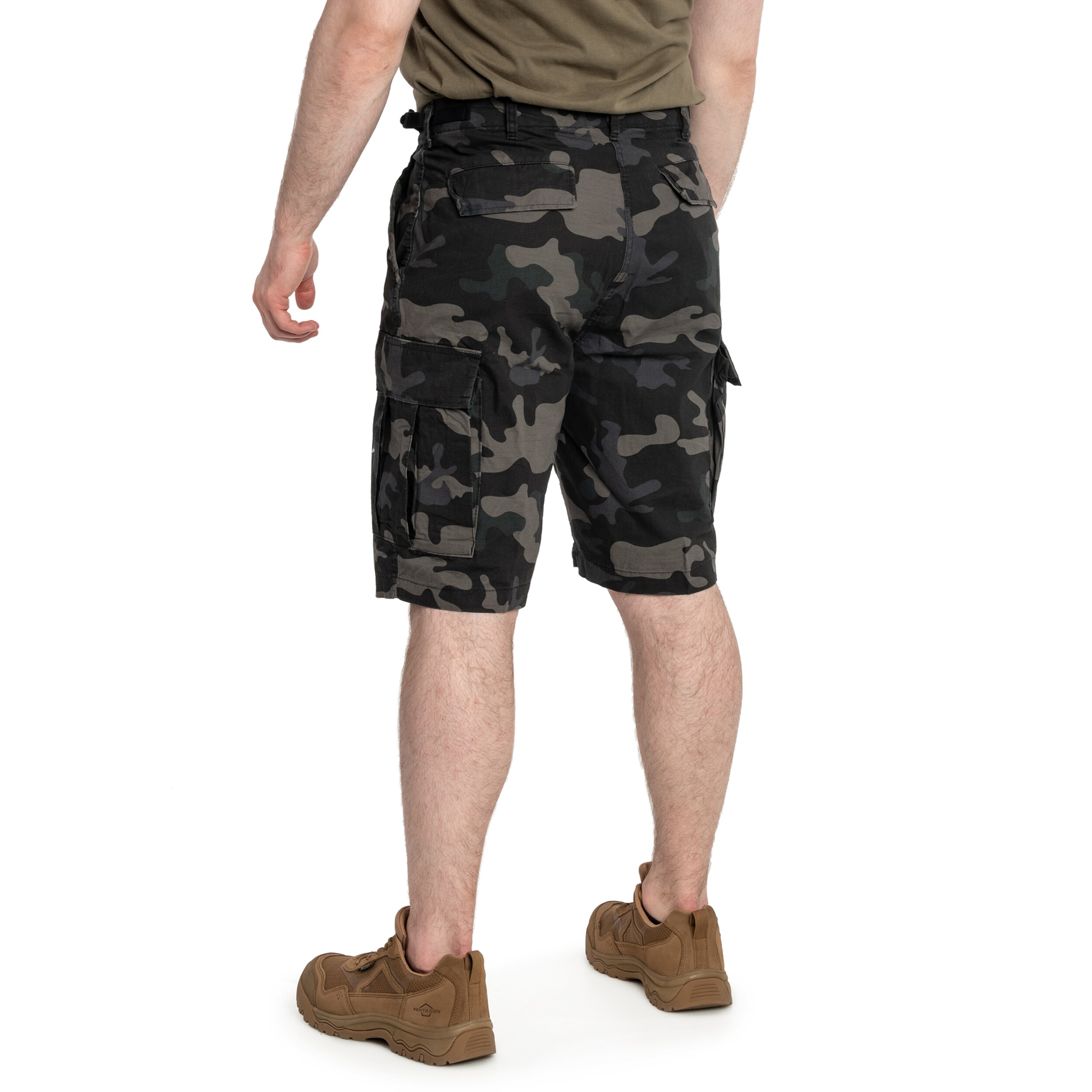 Kraťasy Brandit BDU Rip-Stop – Dark Camo