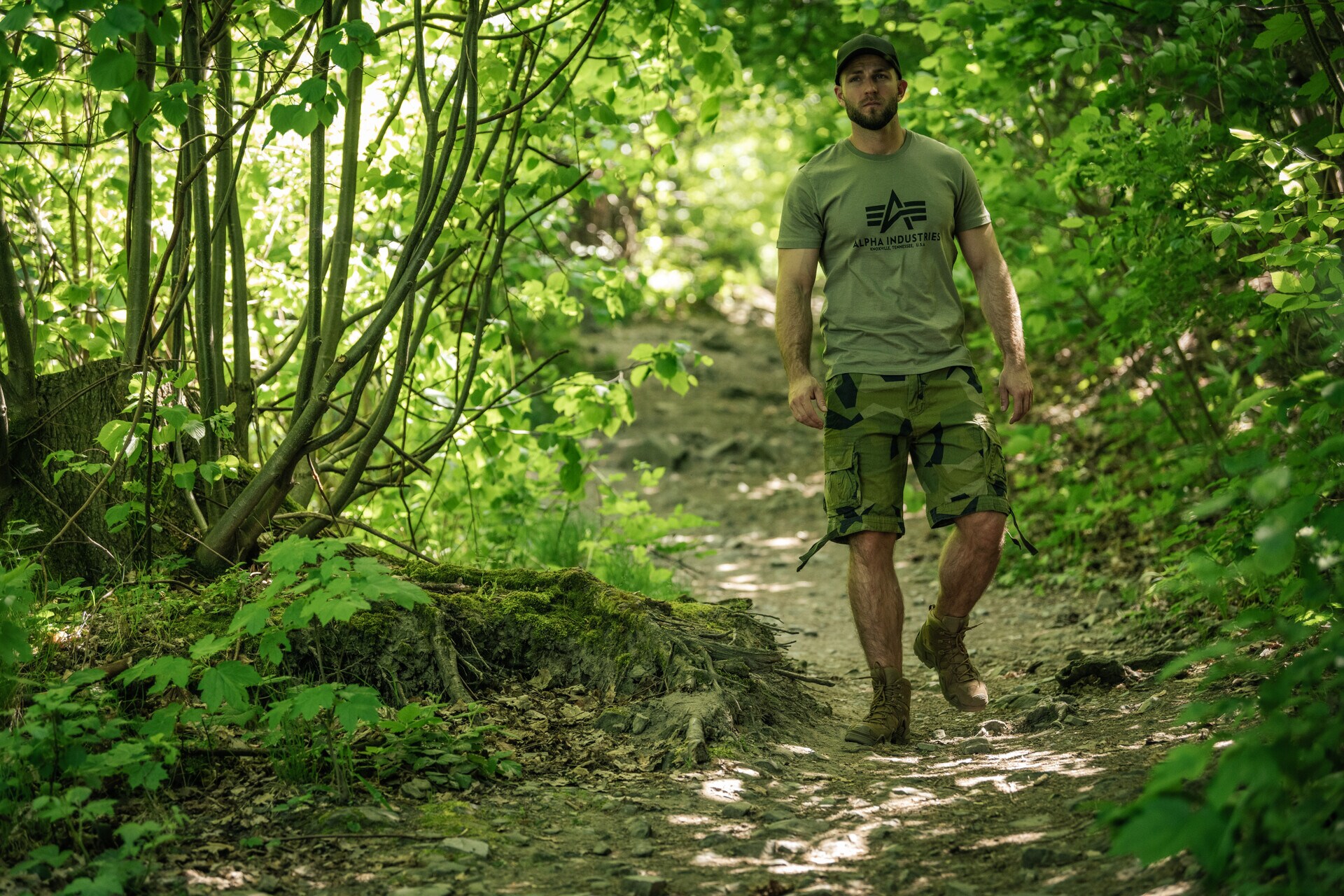 Kraťasy Brandit Urban Legend – Swedish Camo