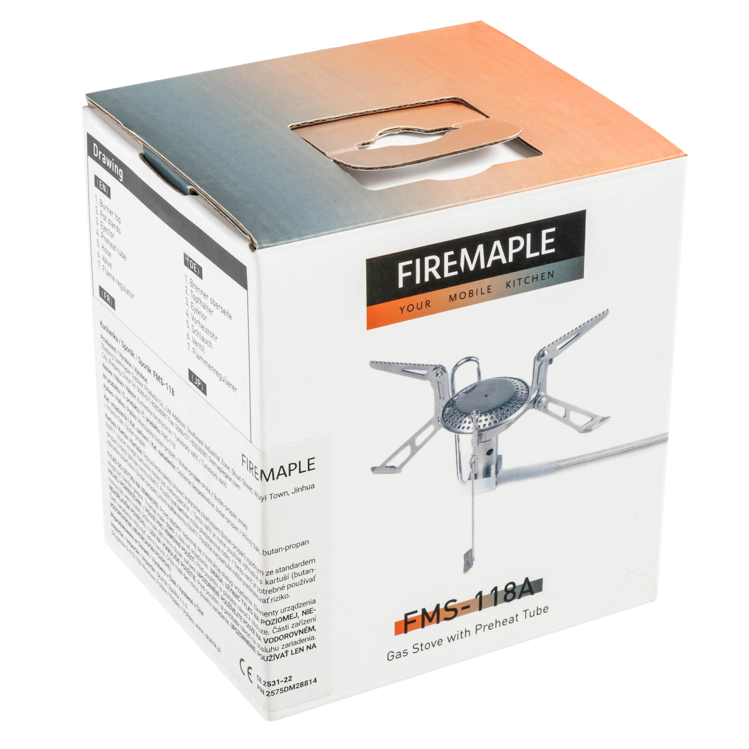 Skládací turistický vařič Fire Maple FMS-118