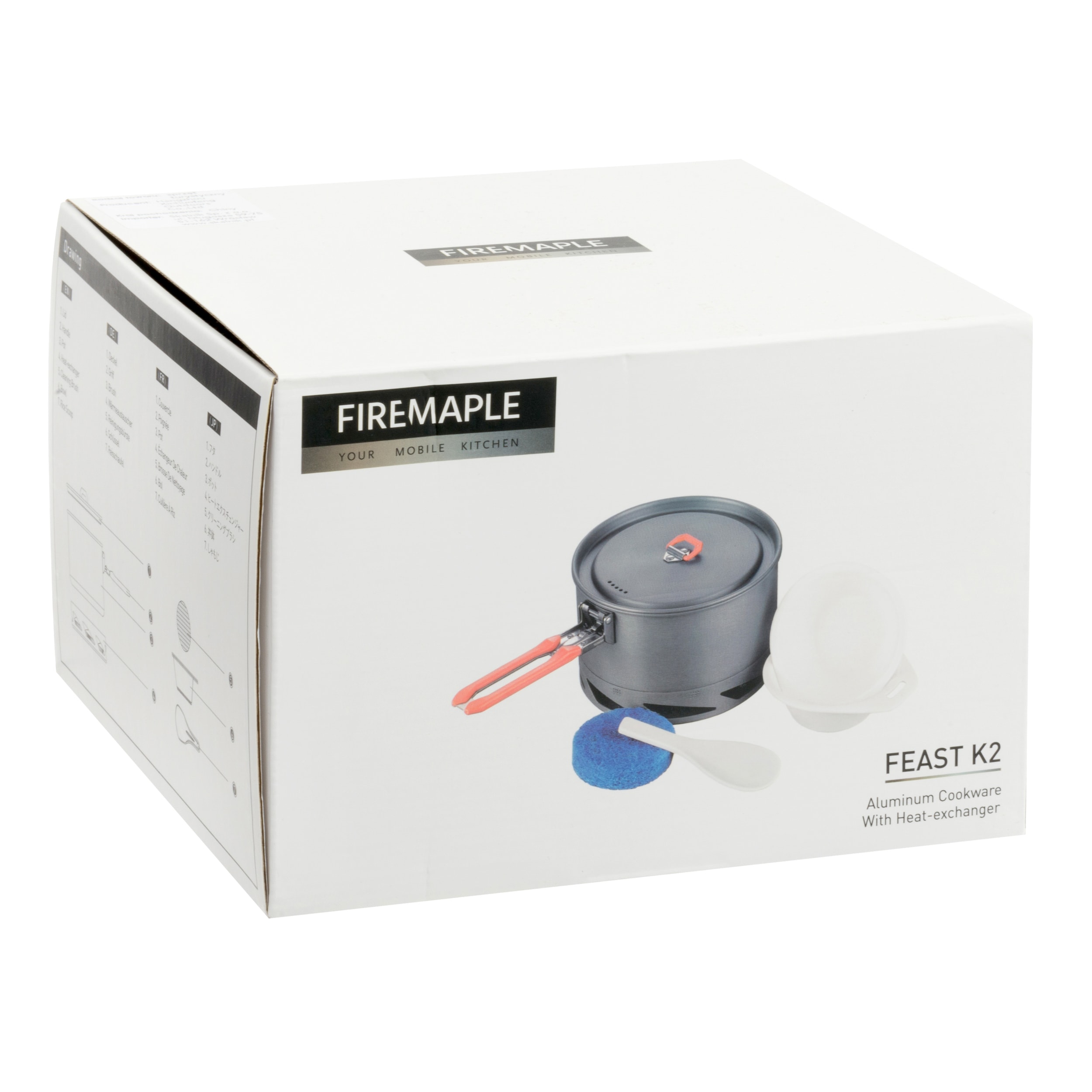 Turistický hrnec Fire Maple s chladičem 1,5 l