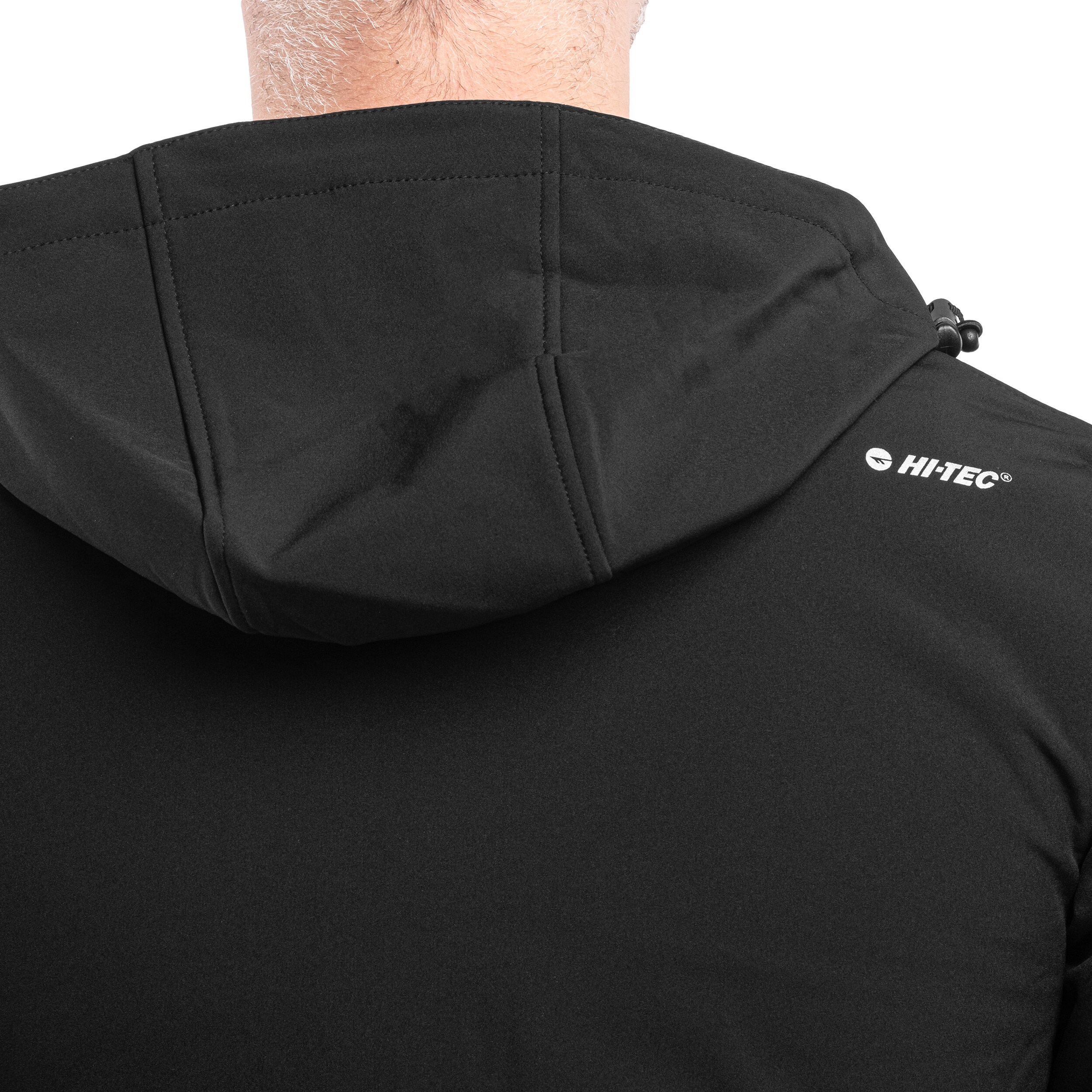 Bunda Hi-Tec Softshell Caen - Black