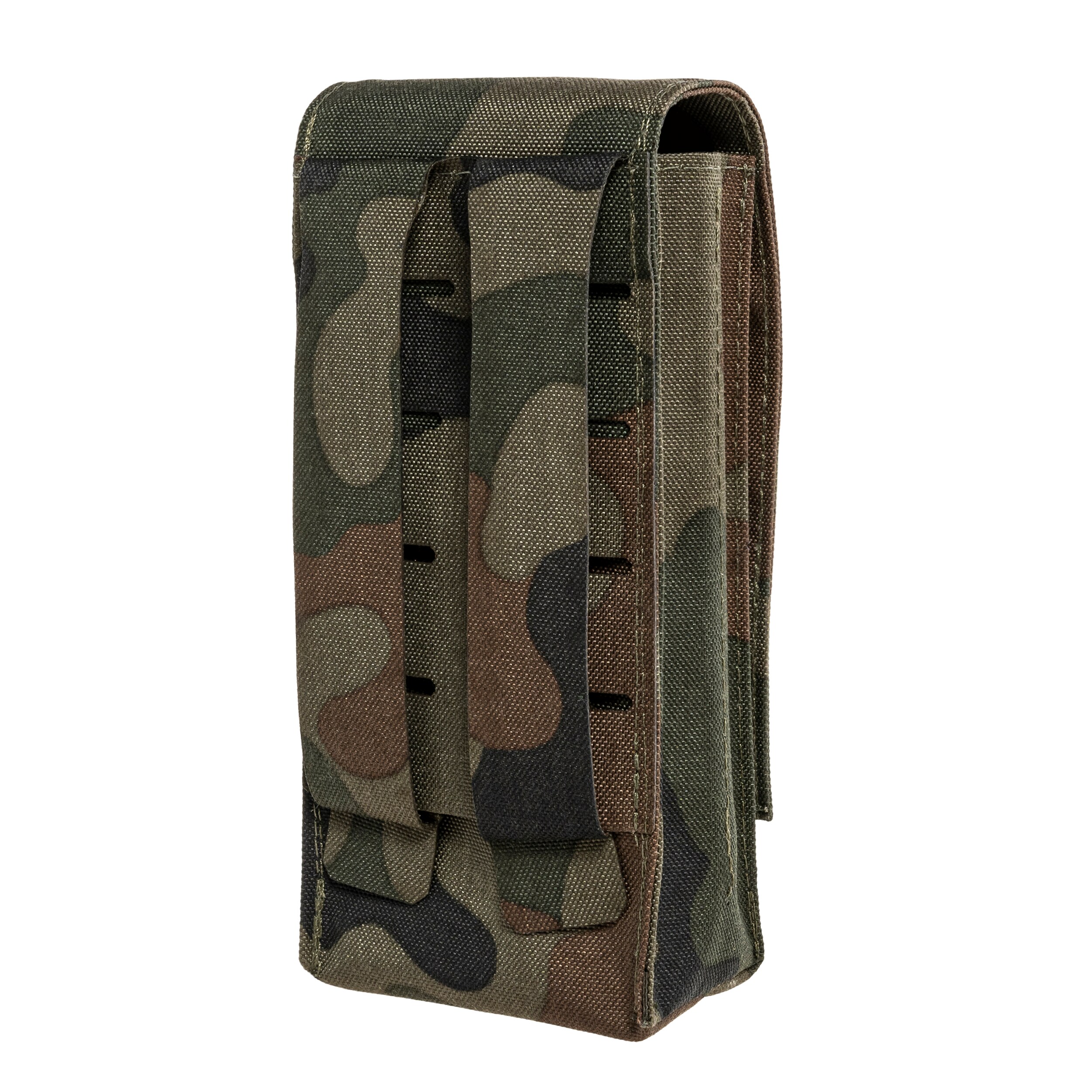 Dvojitá uzavřená sumka Combat Lab na puškové zásobníky – wz.93 Pantera PL Woodland