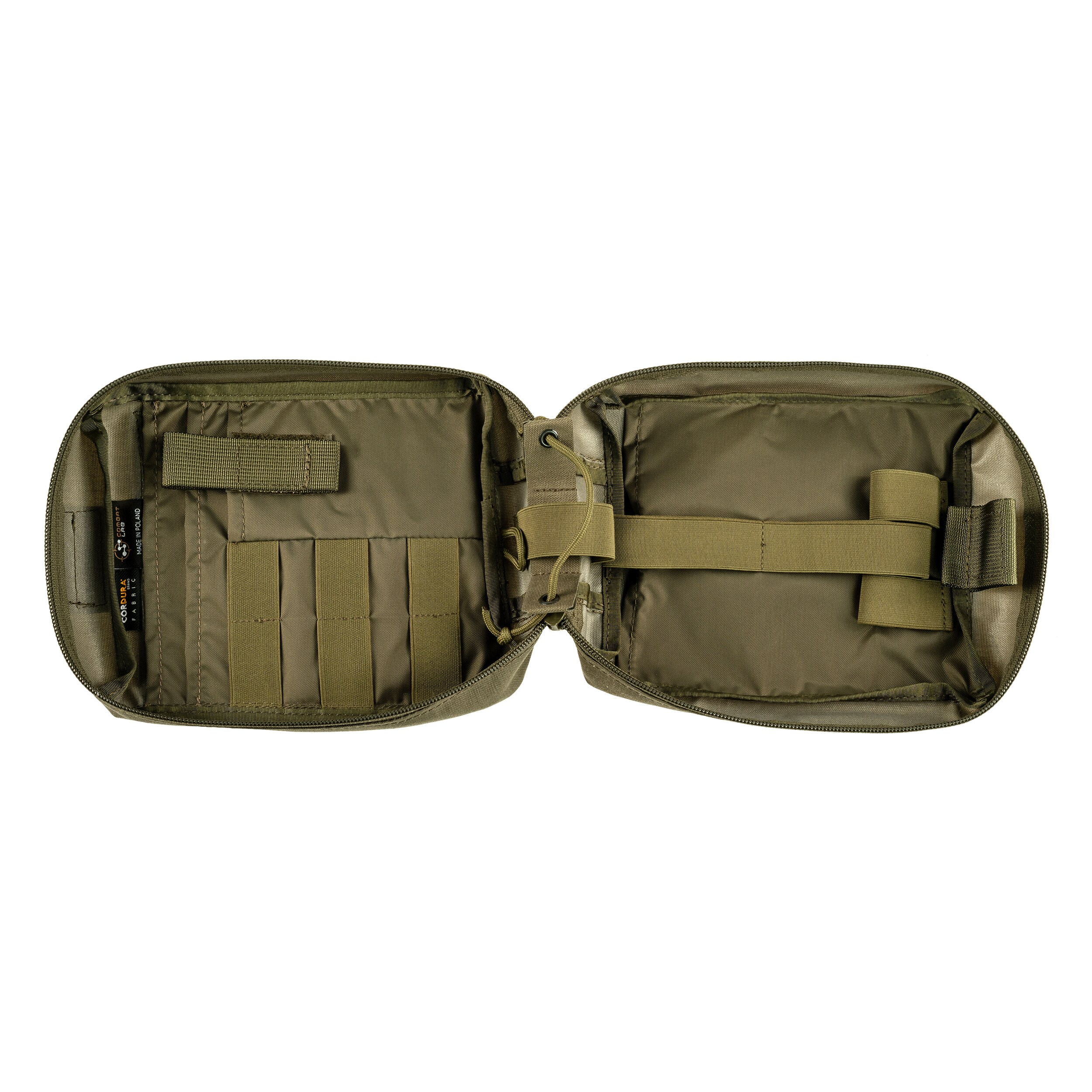 Lékárnička s  rychlým odepnutím Combat Lab Molle - Ranger Green