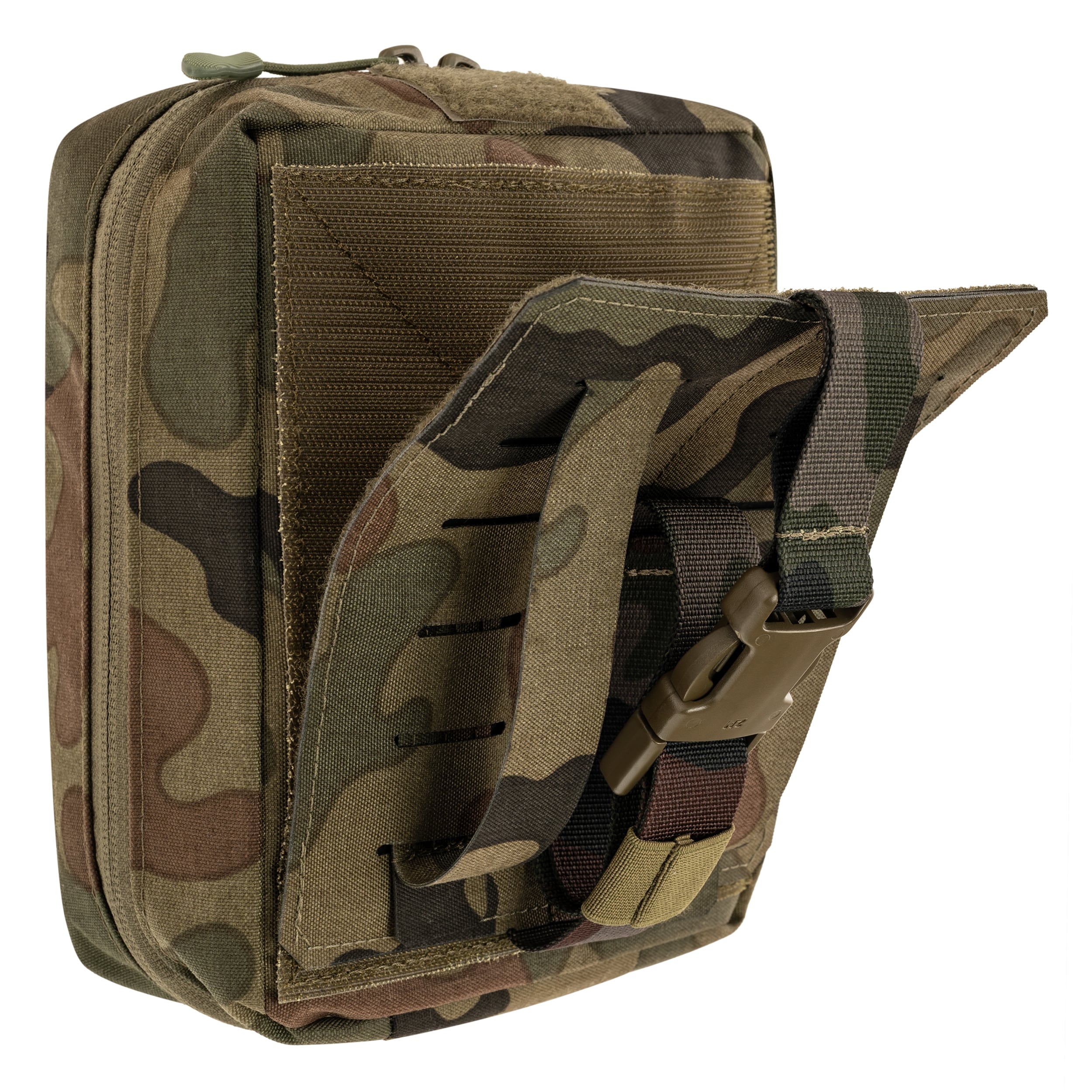 Lékárnička s  rychlým odepnutím Combat Lab Molle - wz. 93 Pantera PL Woodland