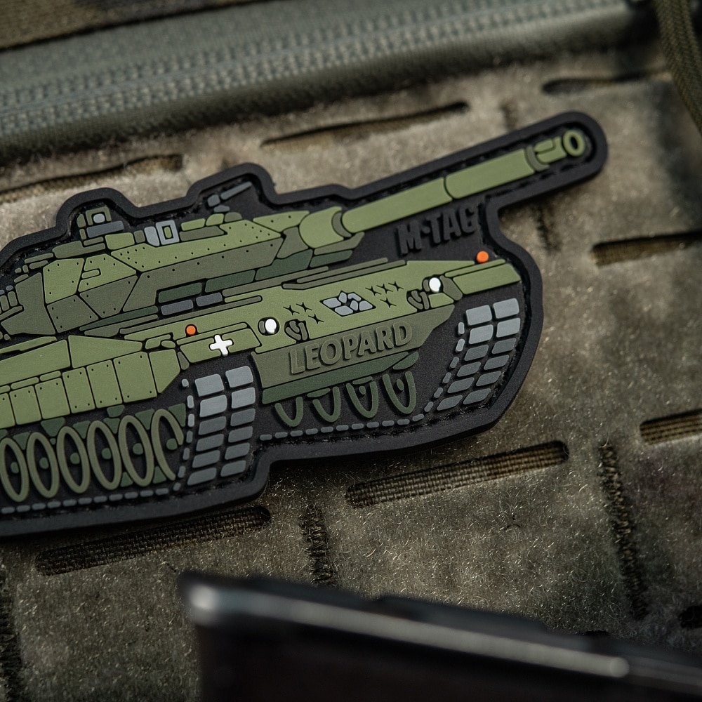 Nášivka M-Tac Leopard 2 3D PVC - Olive