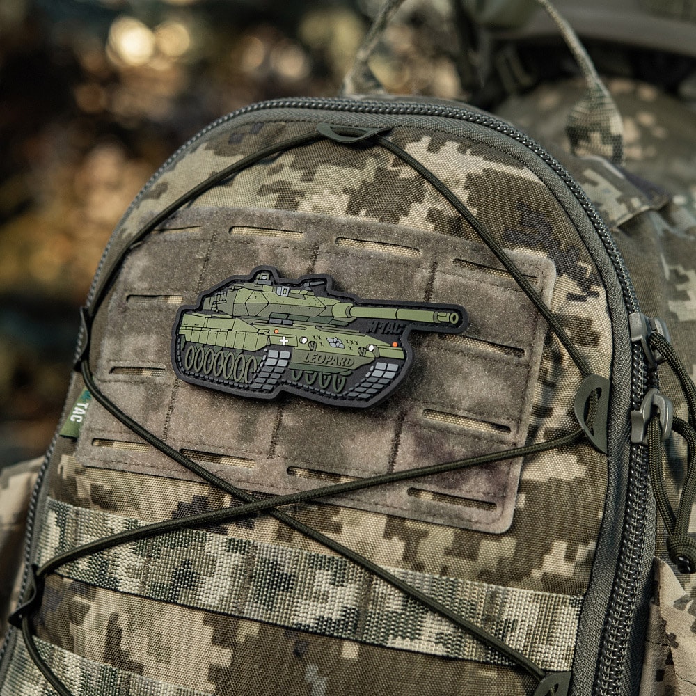 Nášivka M-Tac Leopard 2 3D PVC - Olive