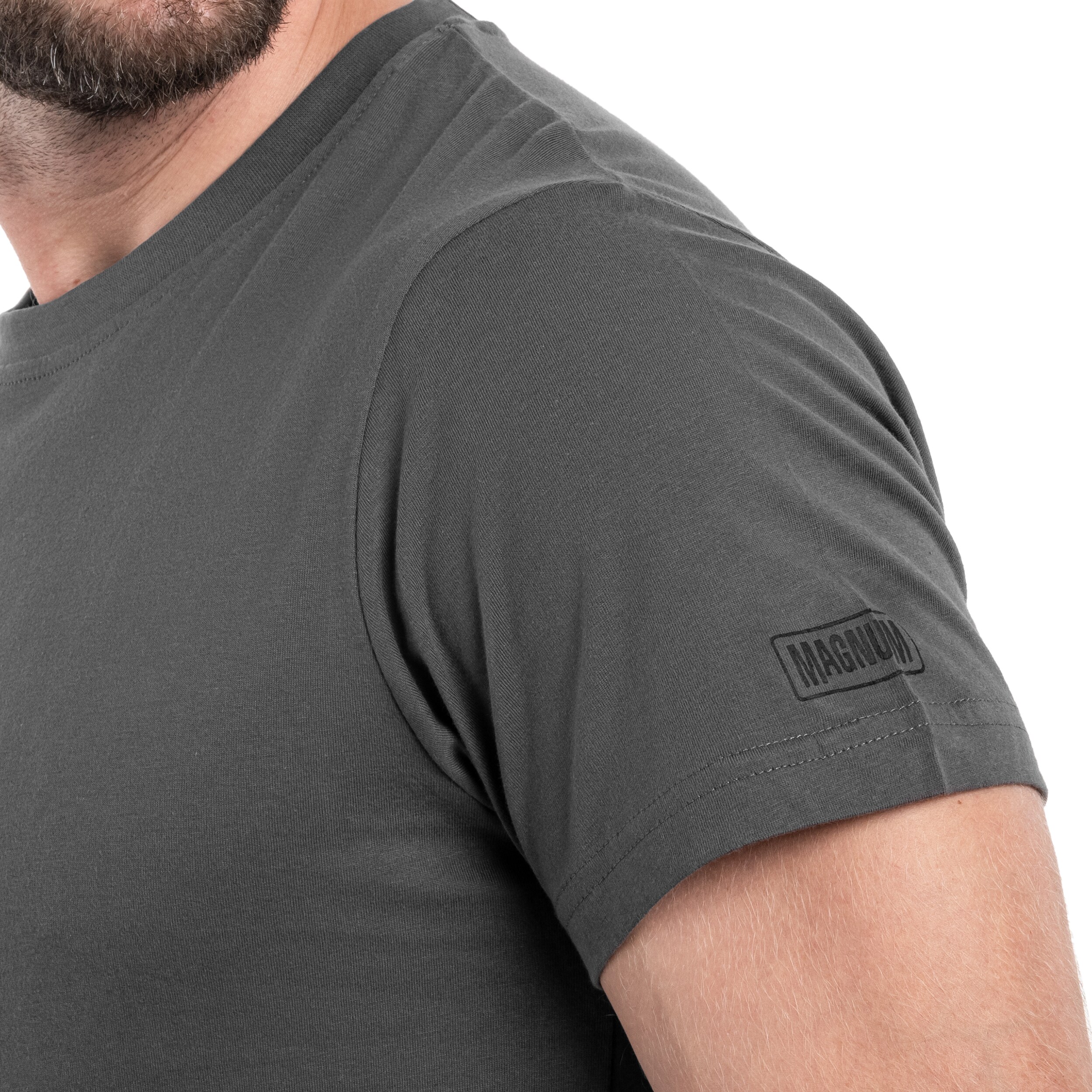 Tričko Magnum Basic 3 ks - Olive/Forged Iron/Black