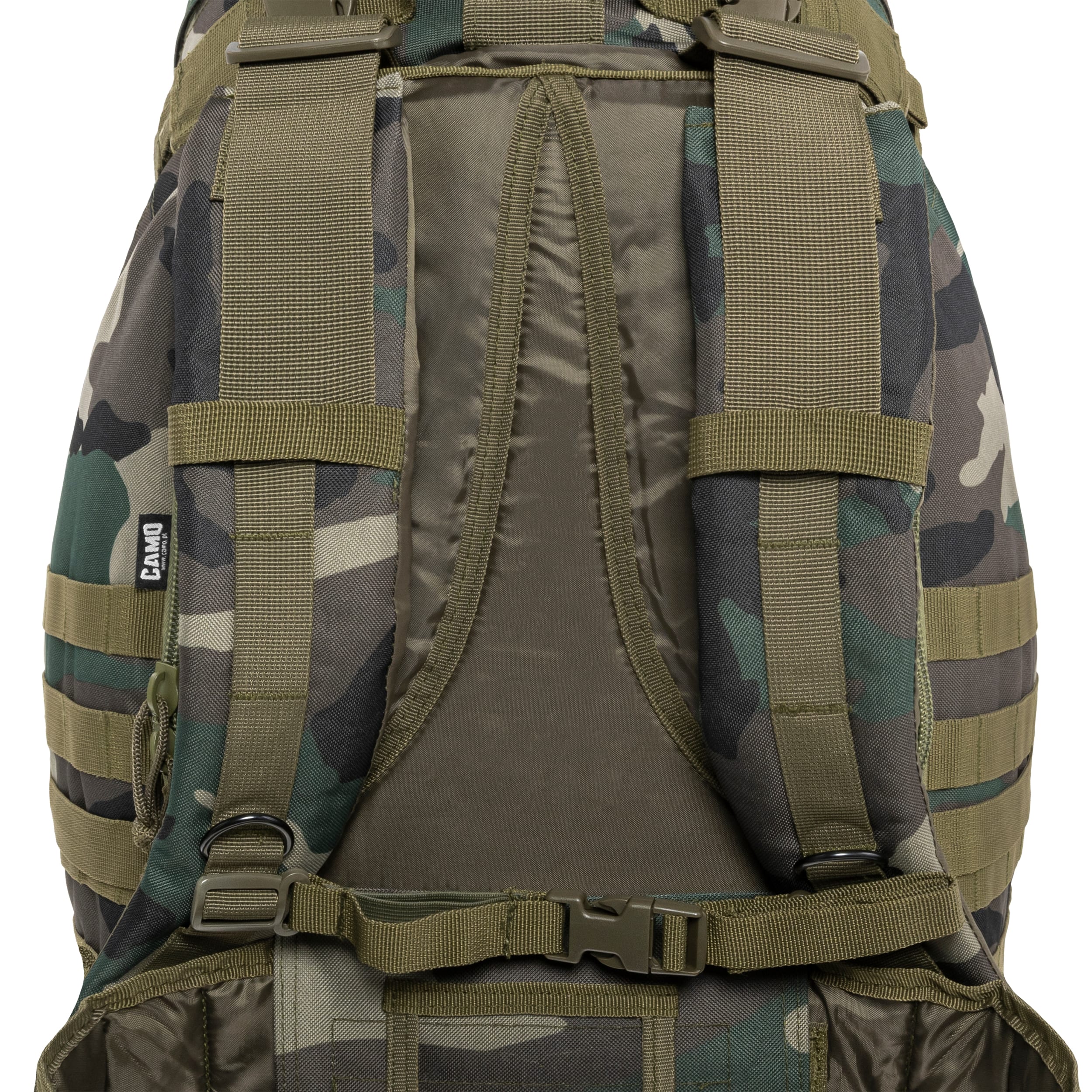 Batoh Camo Military Gear Overload 60 l – Woodland