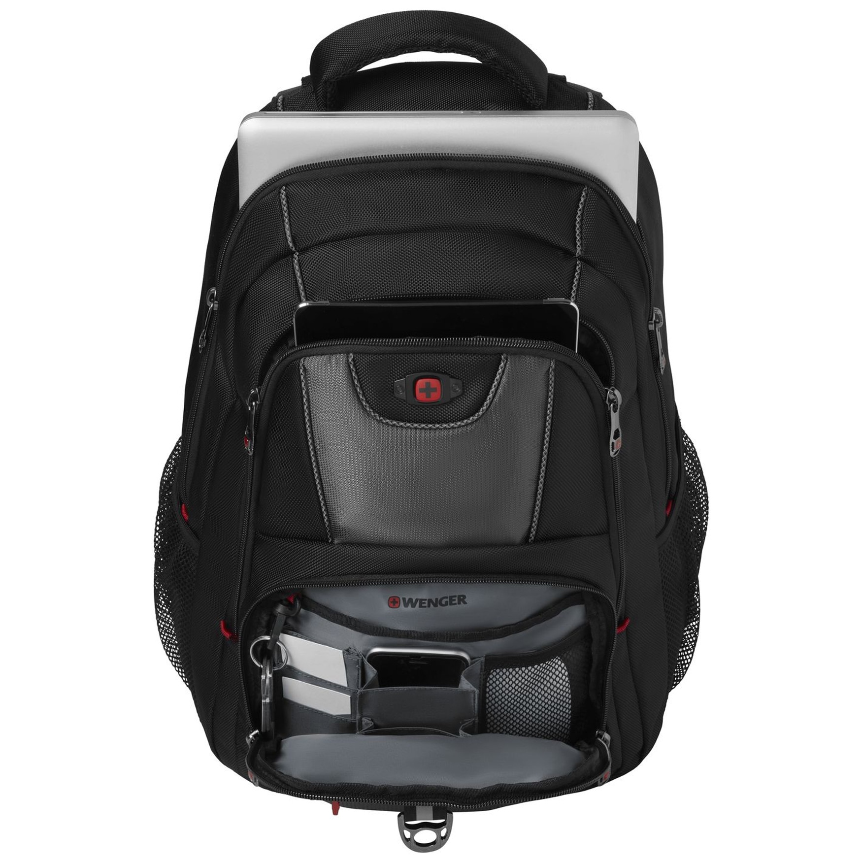 Batoh Wenger Pillar 25 l – Black/Grey