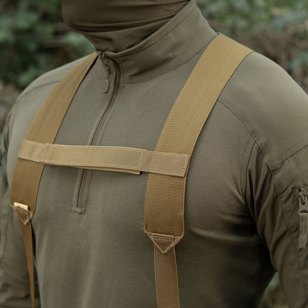 Taktický postroj M-Tac Elite pro taktický opasek – Coyote