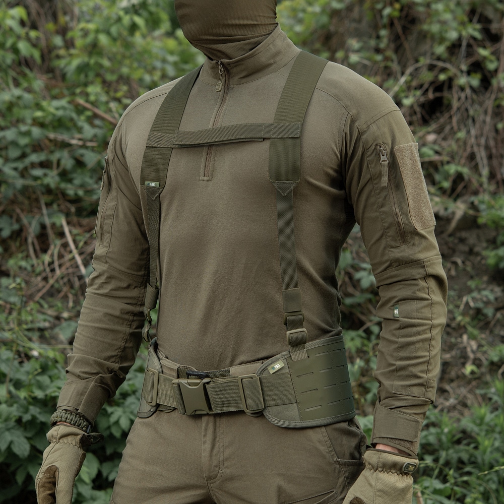 Postroj M-Tac Elite k taktickému opasku – Ranger Green