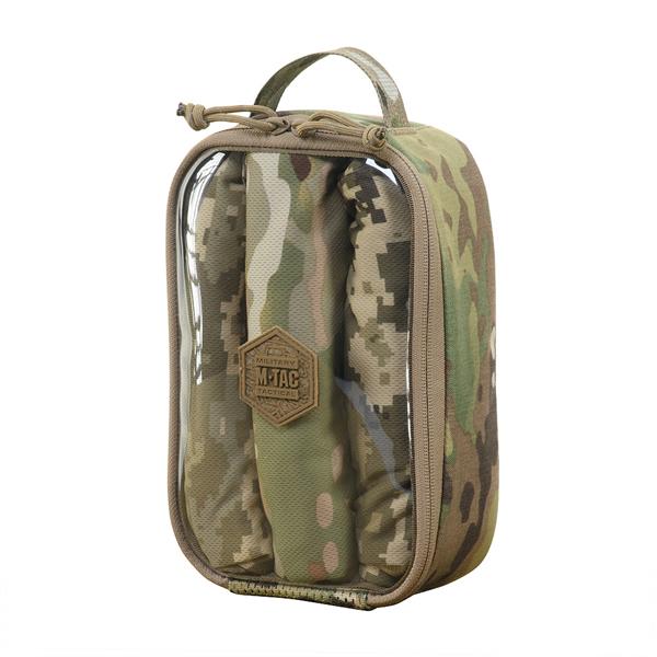 Organizér M-Tac Elite průhledný Gen.II Small - MultiCam