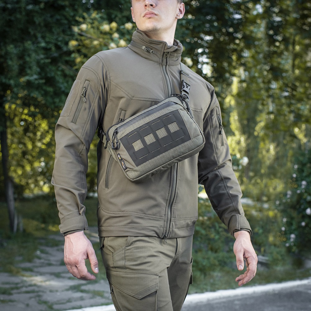 Taška M-Tac Admin Bag Elite - Ranger Green/Black