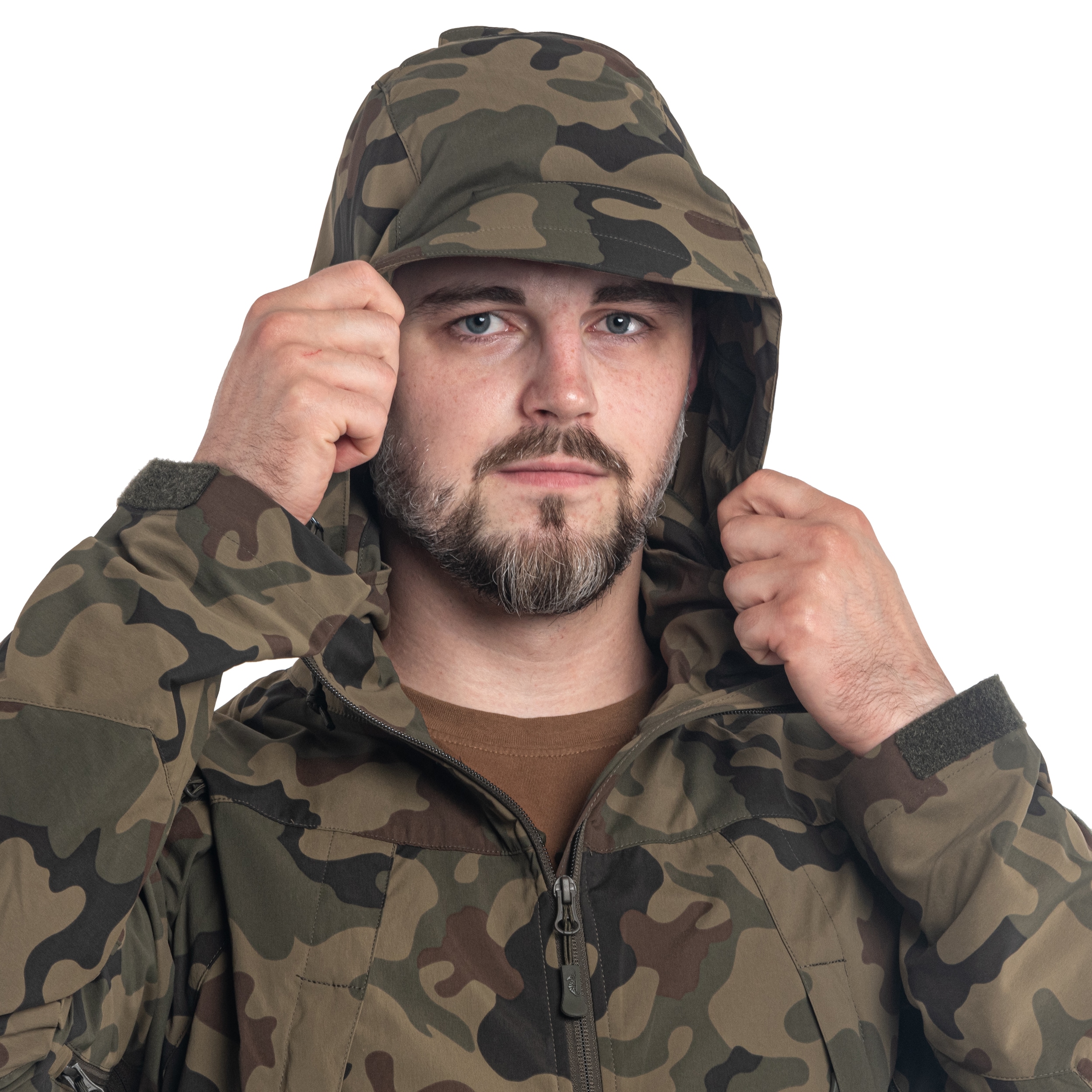 Bunda Helikon-Tex Trooper StormStretch Softshell MK2 - wz. 93 Pantera PL Woodland