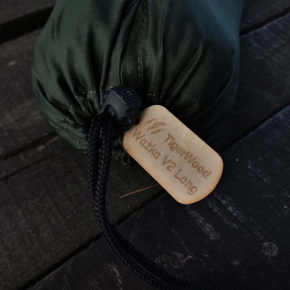 Ultralehký houpací síť TigerWood Vážka V2 Long Green