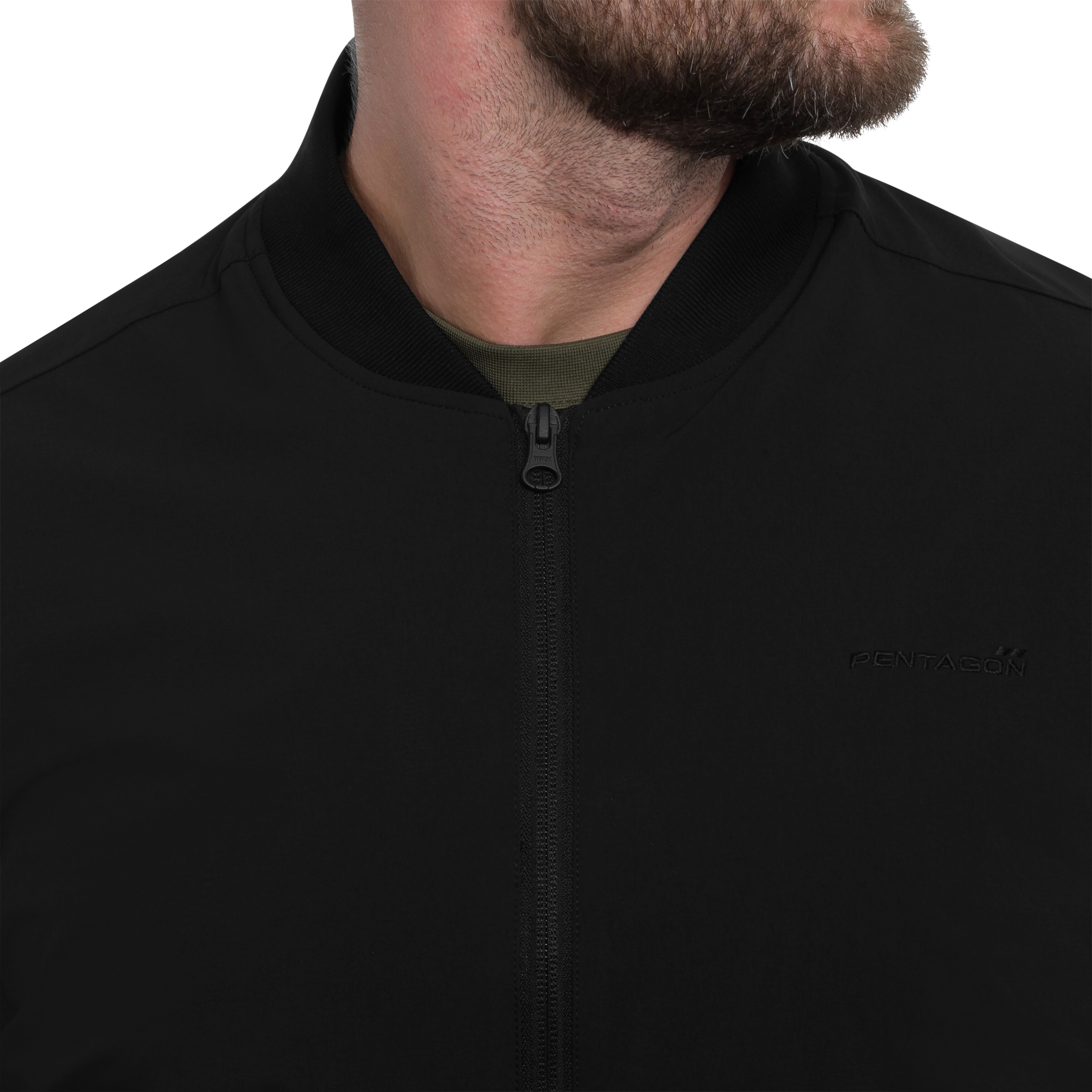 Bunda Pentagon M.A.P1 Flight Jacket - Black