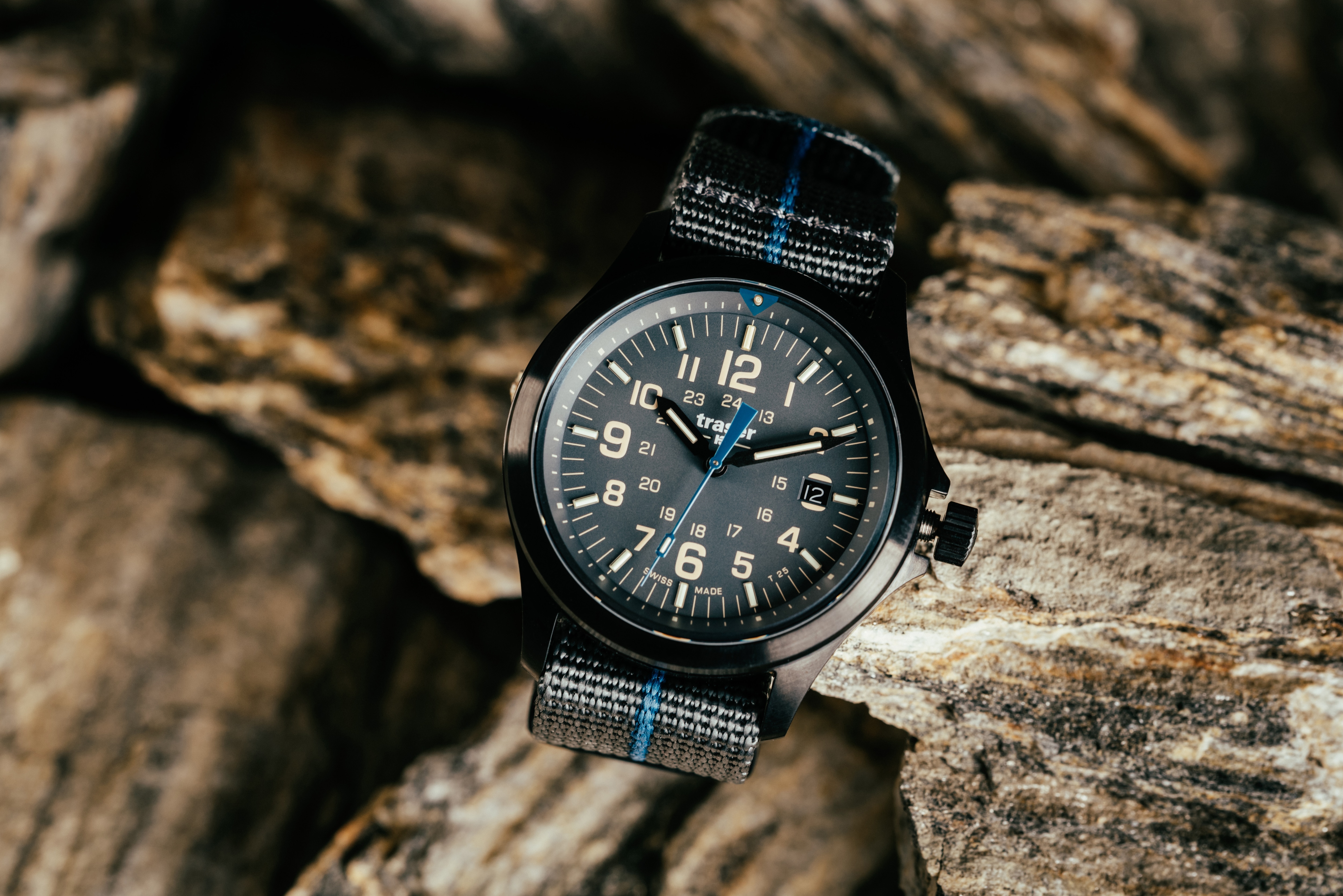 Hodinky Traser P67 Officer Pro TS - Grey/Blue