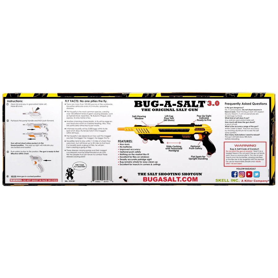 Karabina na hmyz Bug-A-Salt 3.0 - Yellow