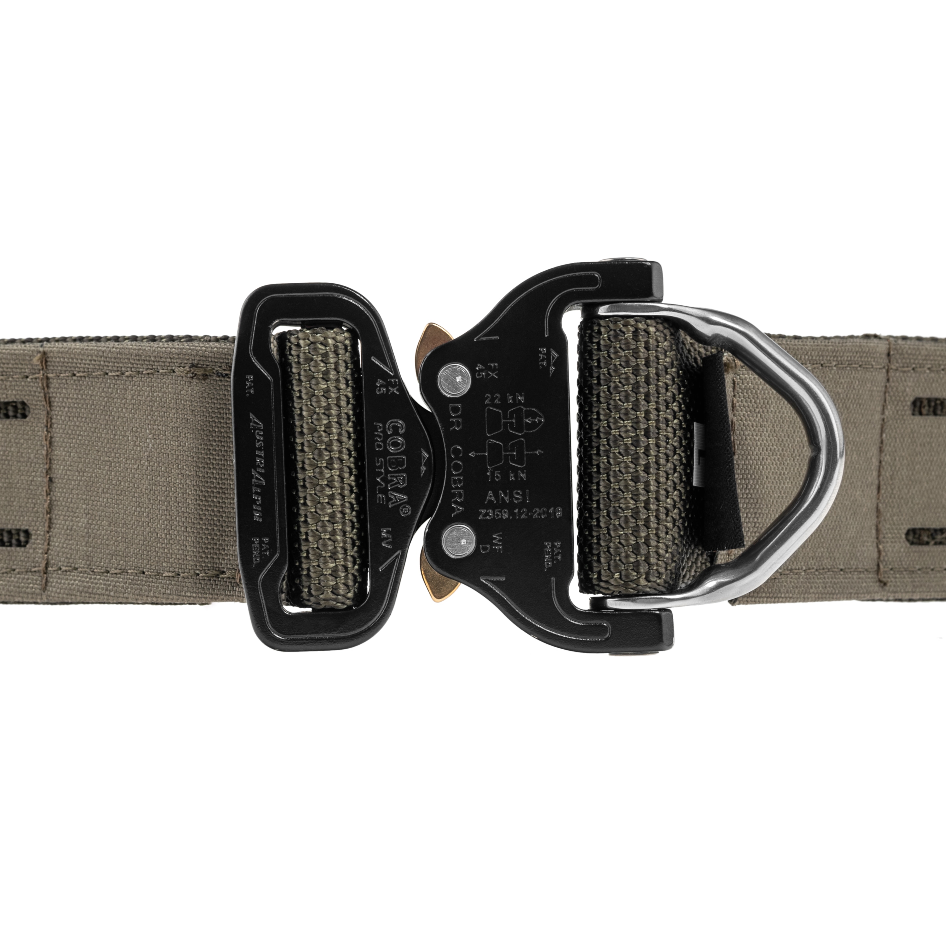 Opasek takticky Combat Lab Cobra D-Ring MOLLE - Ranger Green