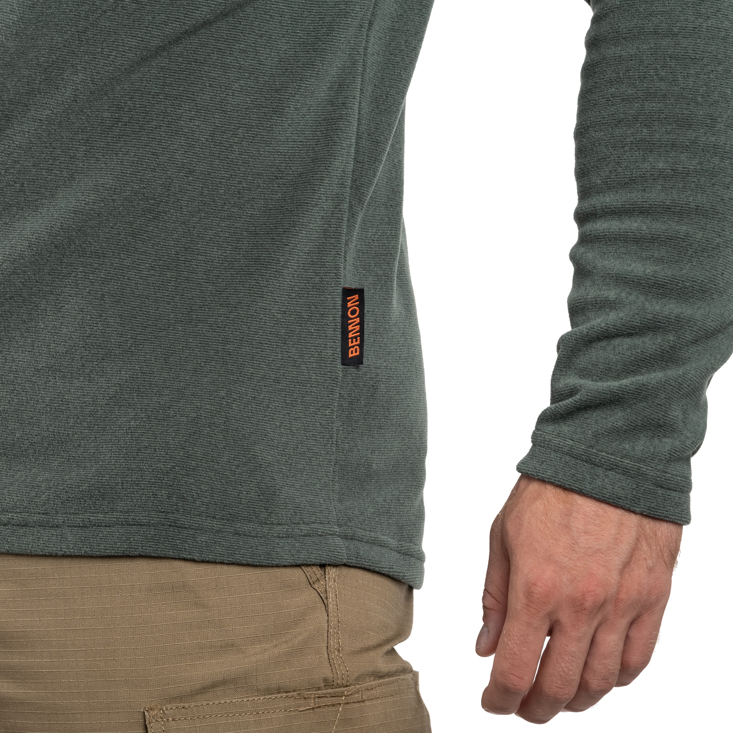 Fleesová mikina Bennon Polaros – Green