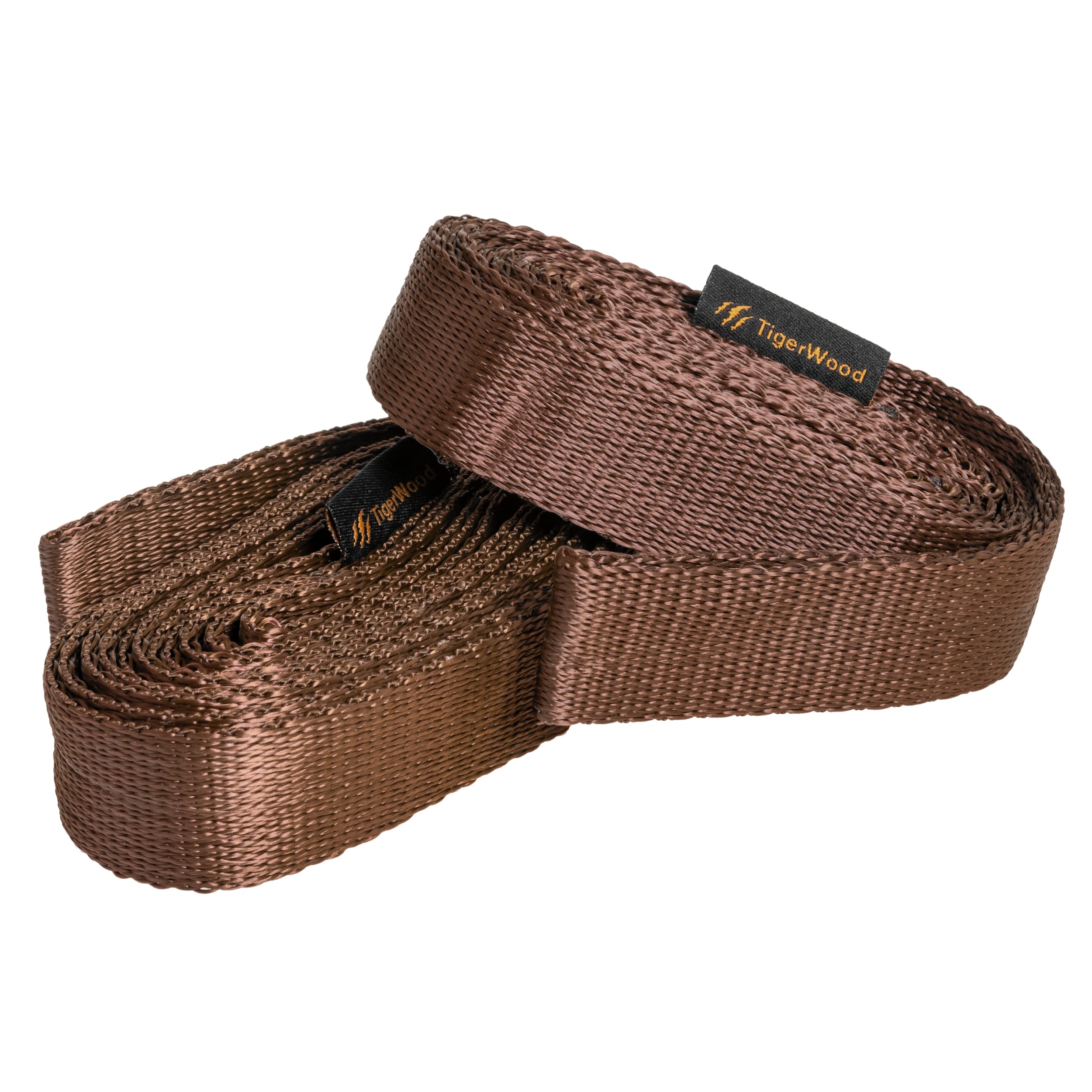 Pásky pro upevnění houpací sítě TigerWood 2 m - Brown