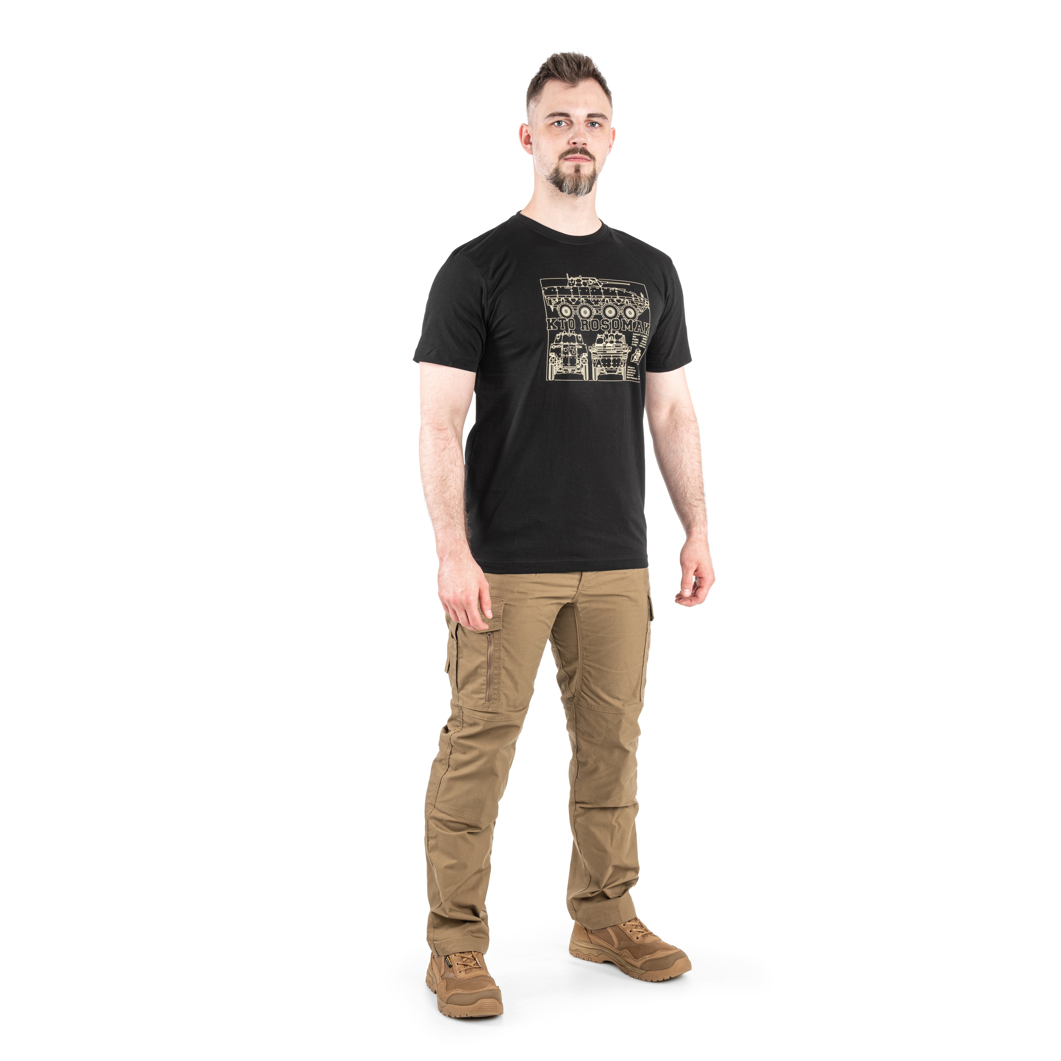 Tričko KTO Rosomak - Black