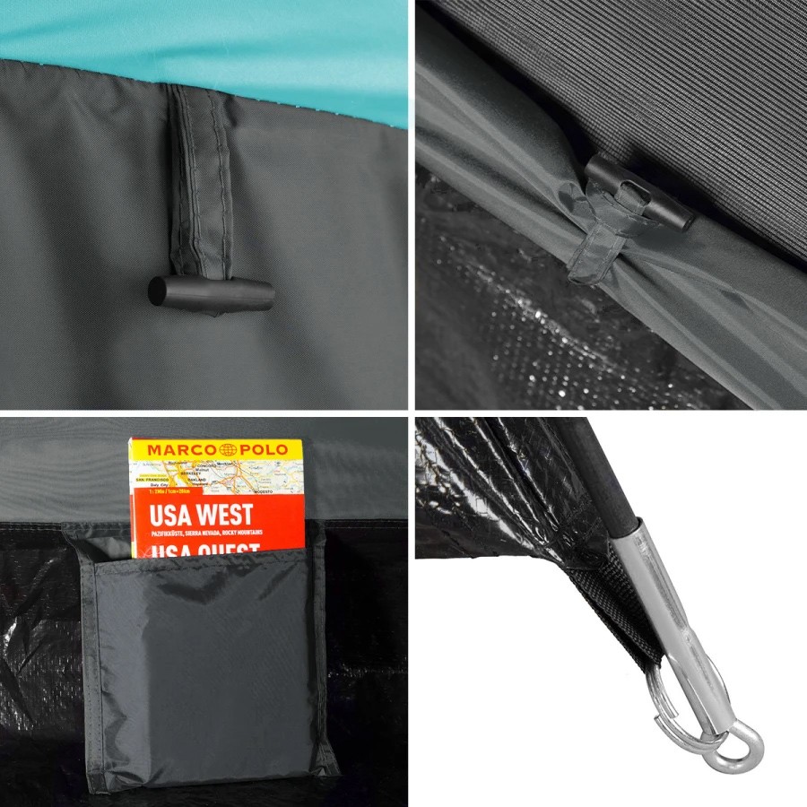 Stan pro 2 osoby Nils Camp Hiker NC6010 – Šedý