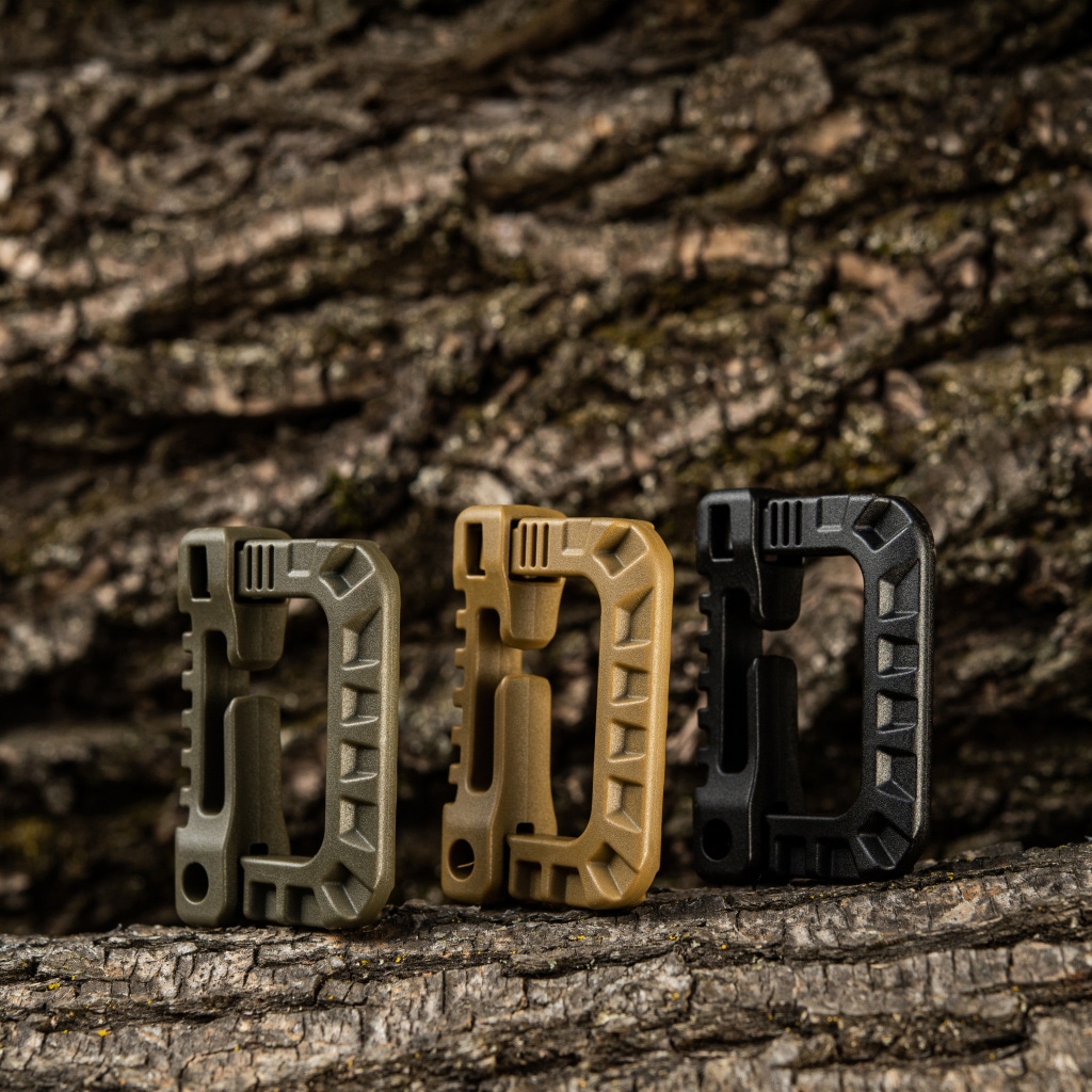 Karabina M-Tac D-ring - OD Green