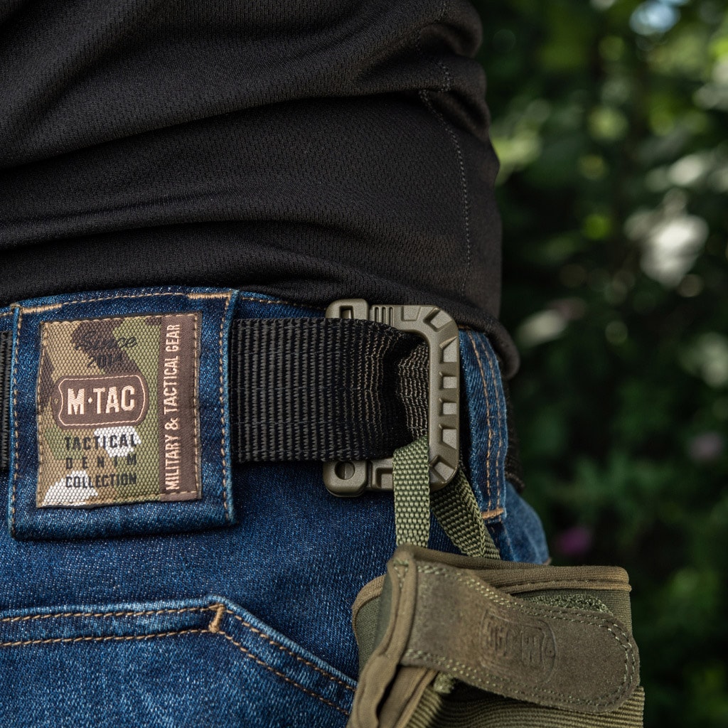 Karabina M-Tac D-ring - OD Green