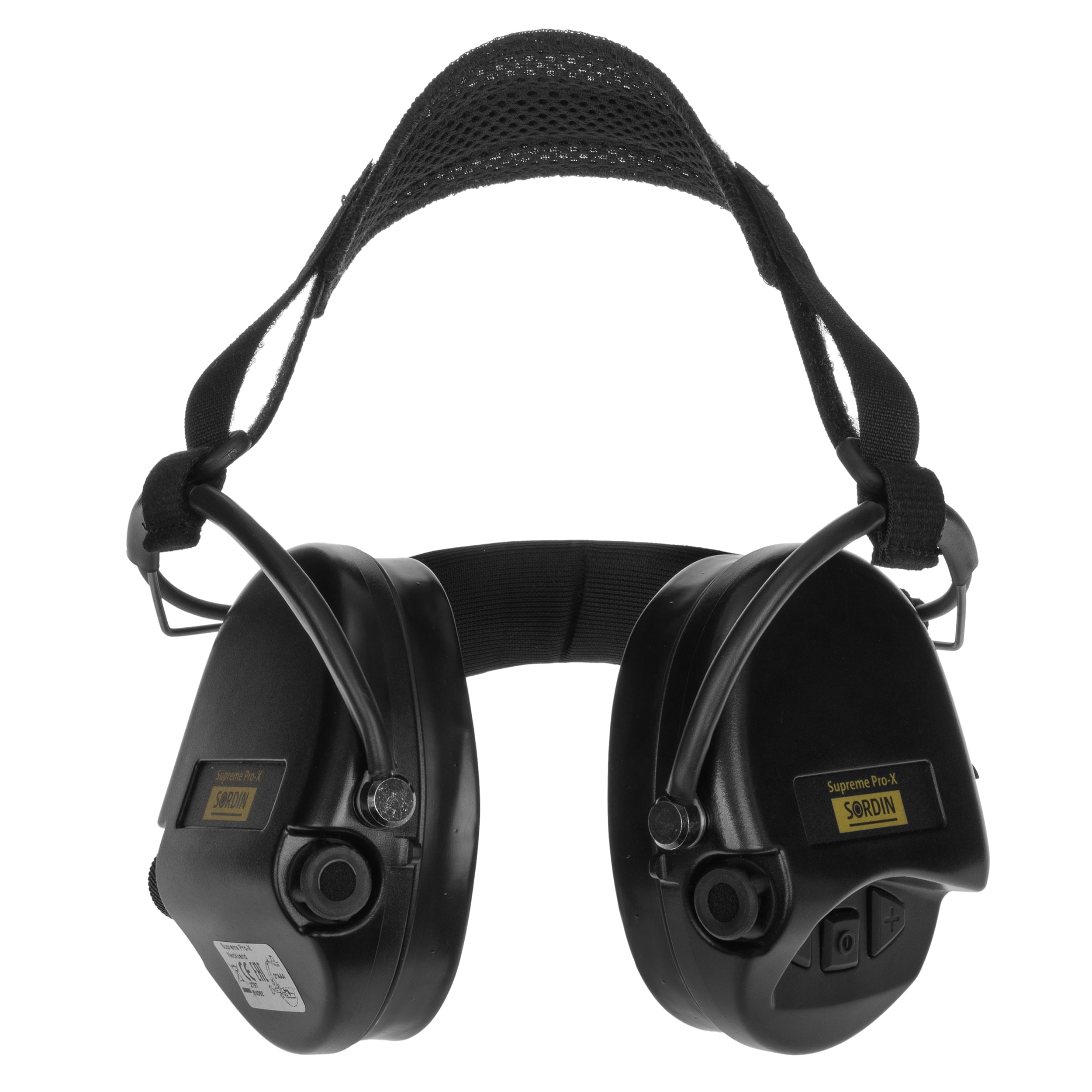 Aktivní chrániče sluchu Sordin Supreme Pro-X Gel Neckband – Black