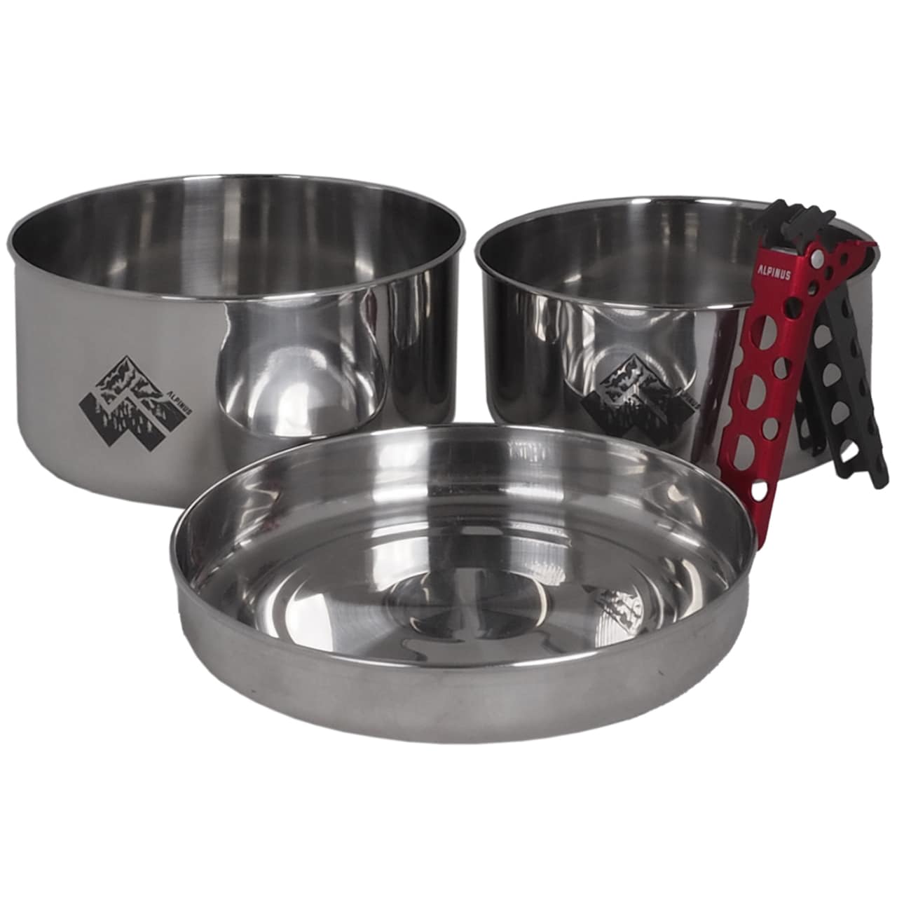 Nerezový ešus Alpinus Jukatan 3-dílný