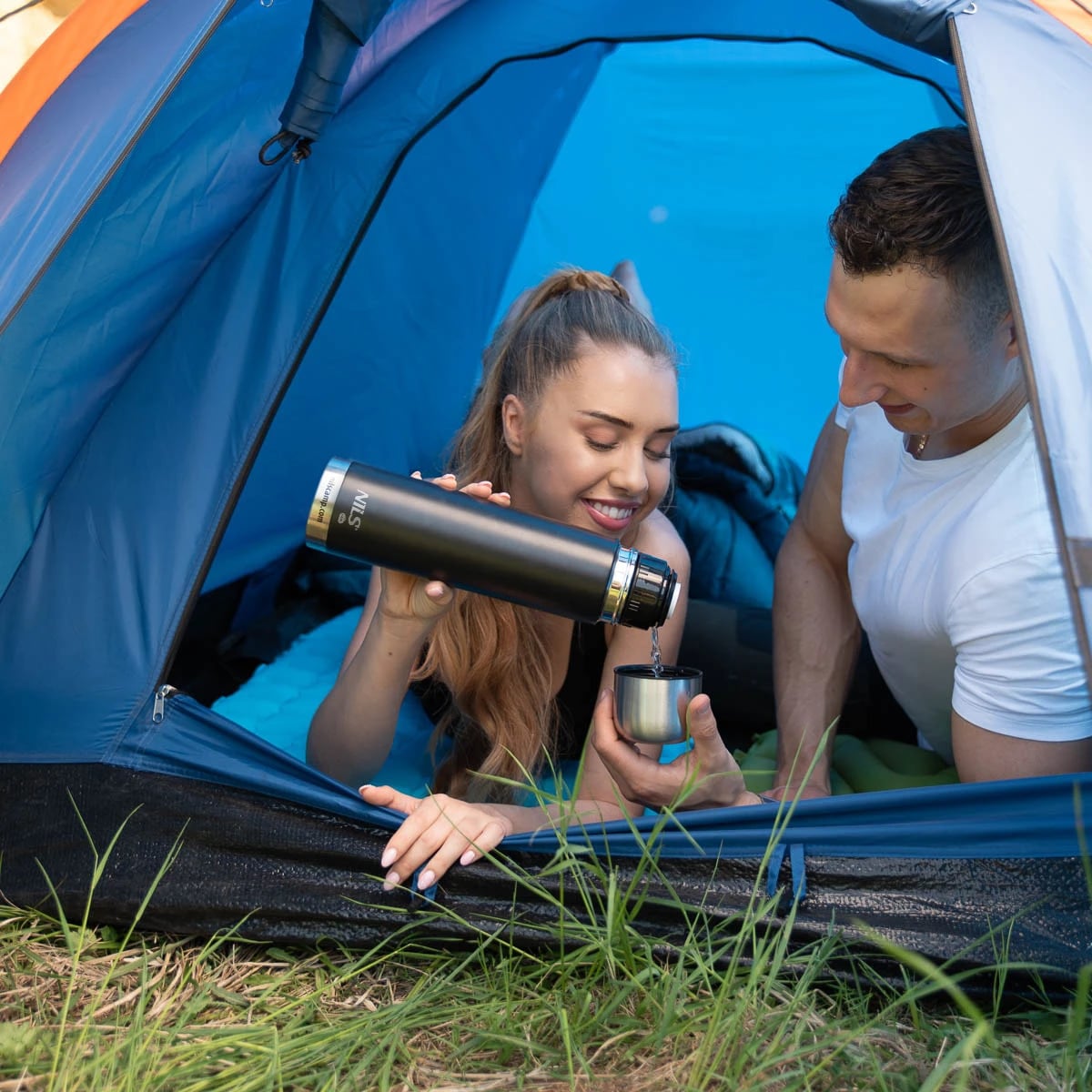 Stan pro 2 osoby Nils Camp Hiker NC6010 – Modrý