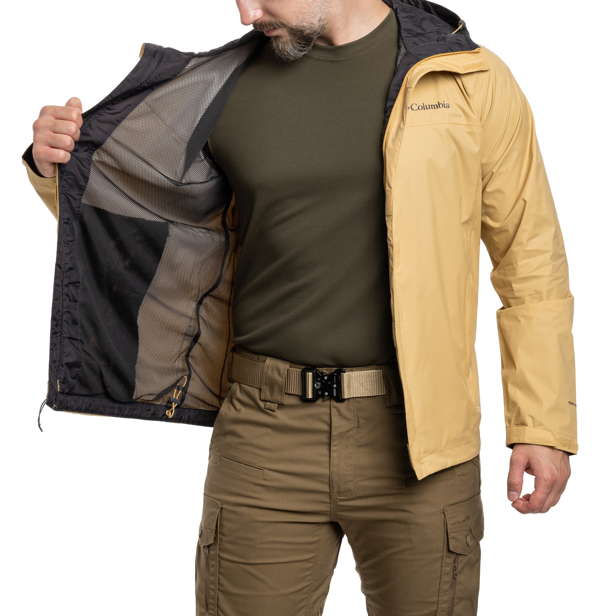 Bunda Columbia Watertight II - Light Camel