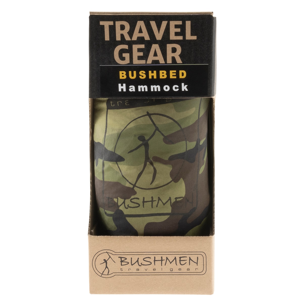 Houpací síť s moskytiérou Bushmen Bushbed Hammock Camo