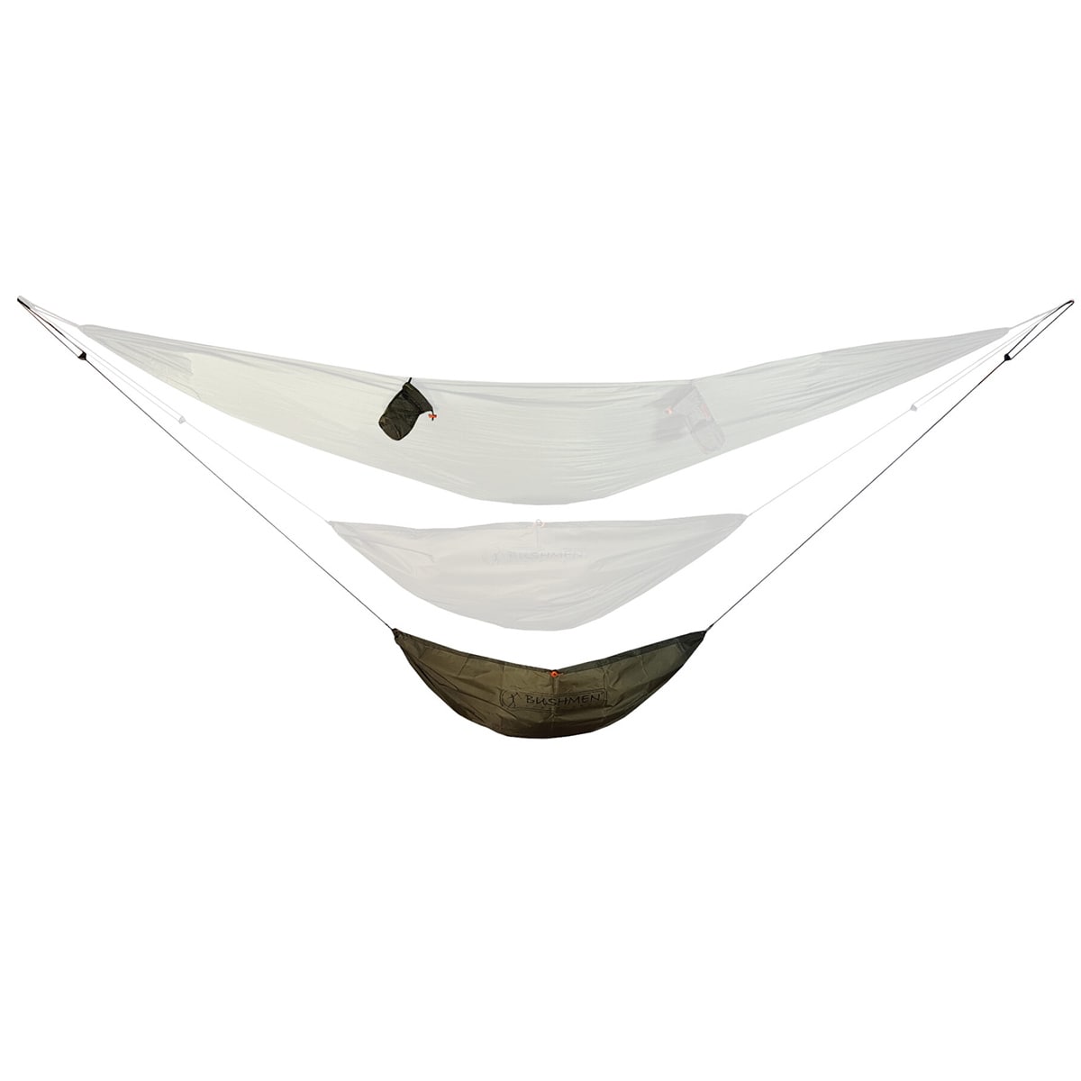 Houpací síť na vybavení Bushmen B-cover - M