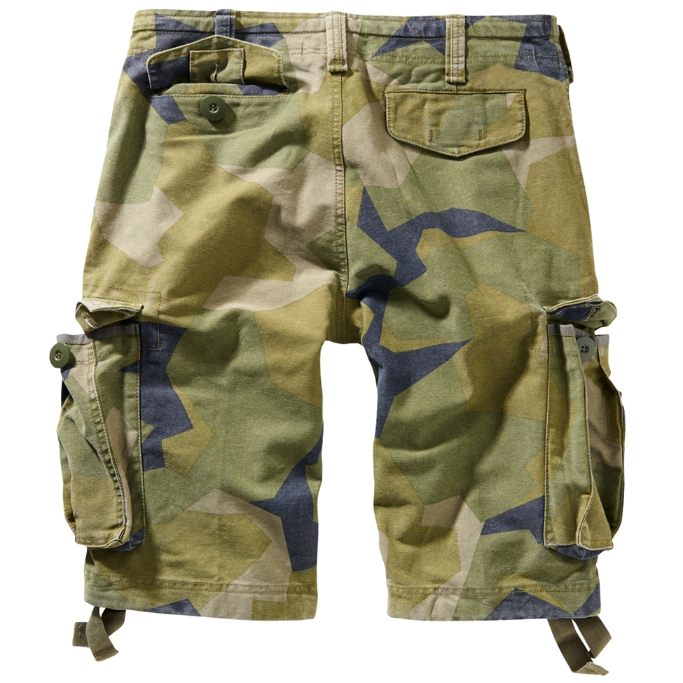 Kraťasy Brandit Vintage Classic – Swedish Camo