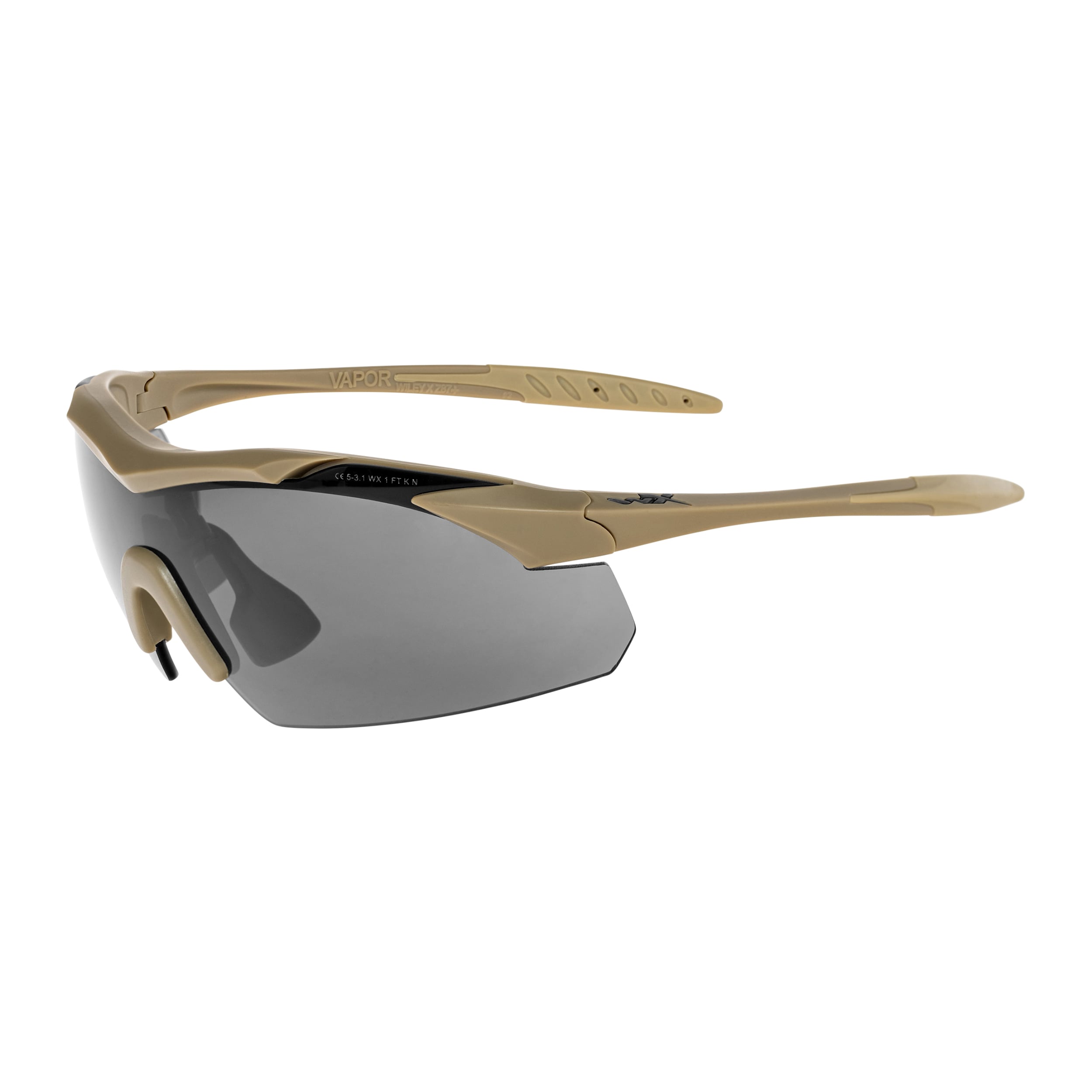 Taktické brýle Wiley X Vapor 2.5 Set 3in1 – Matte Tan