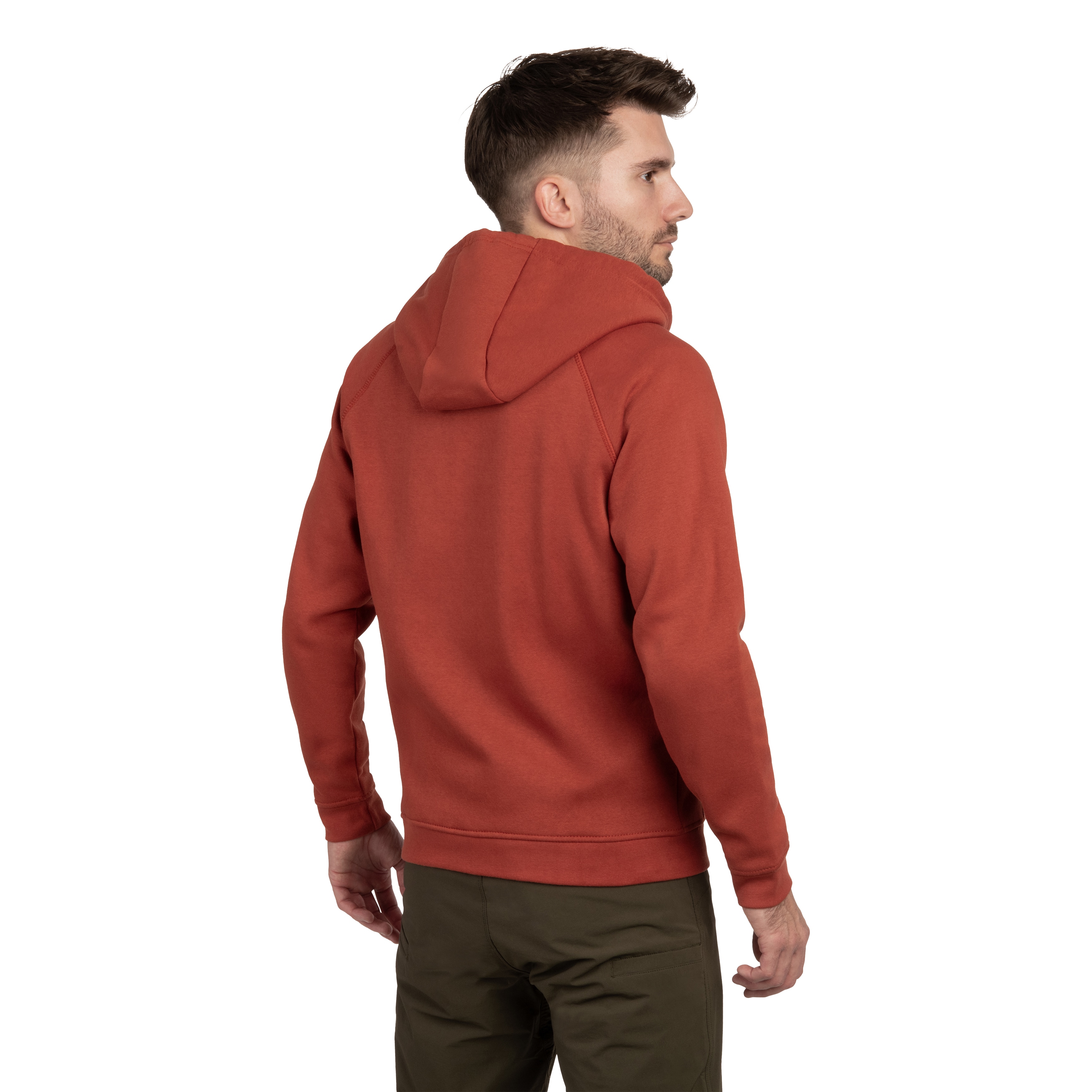 Mikina Pentagon Phaeton Zip - Maroon Red