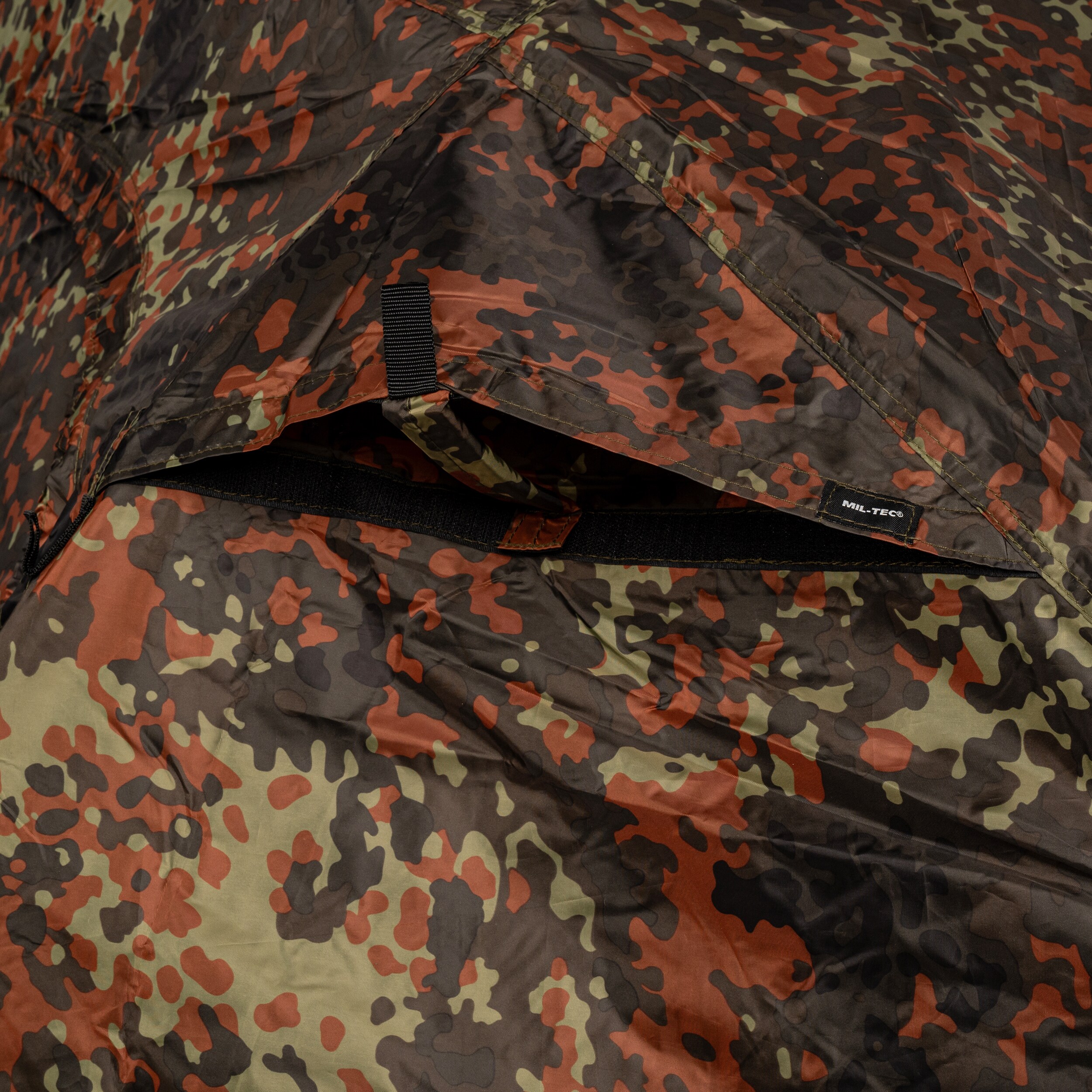 Bivakovací stan pro 1 osobu Mil-Tec Recom – Flecktarn