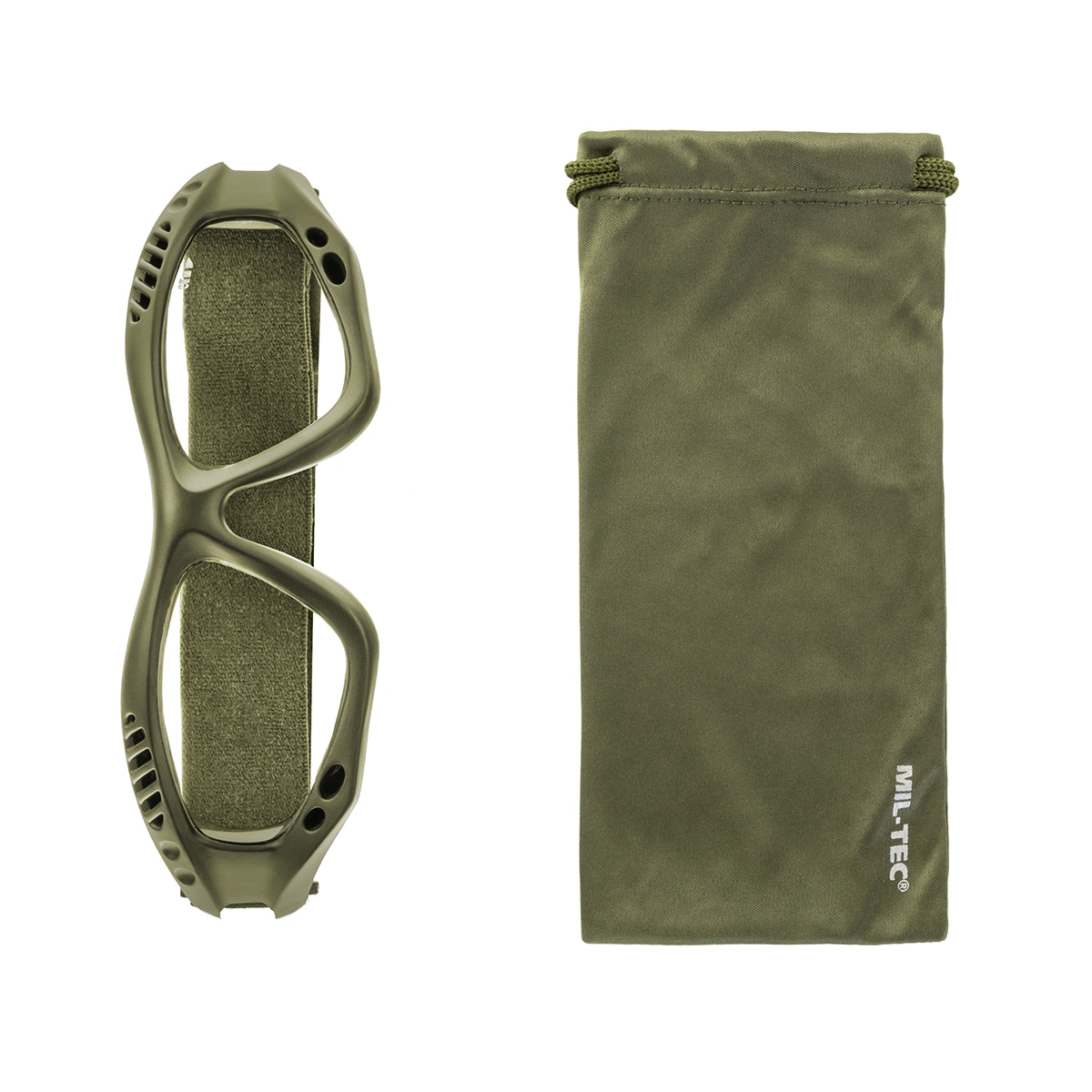 Taktické brýle Mil-Tec Commando Goggles Air Pro Clear Olive