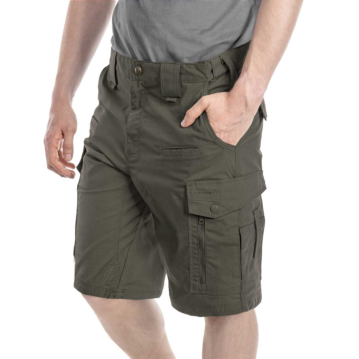 Kraťasy Pentagon Ranger 2.0 – Ranger Green